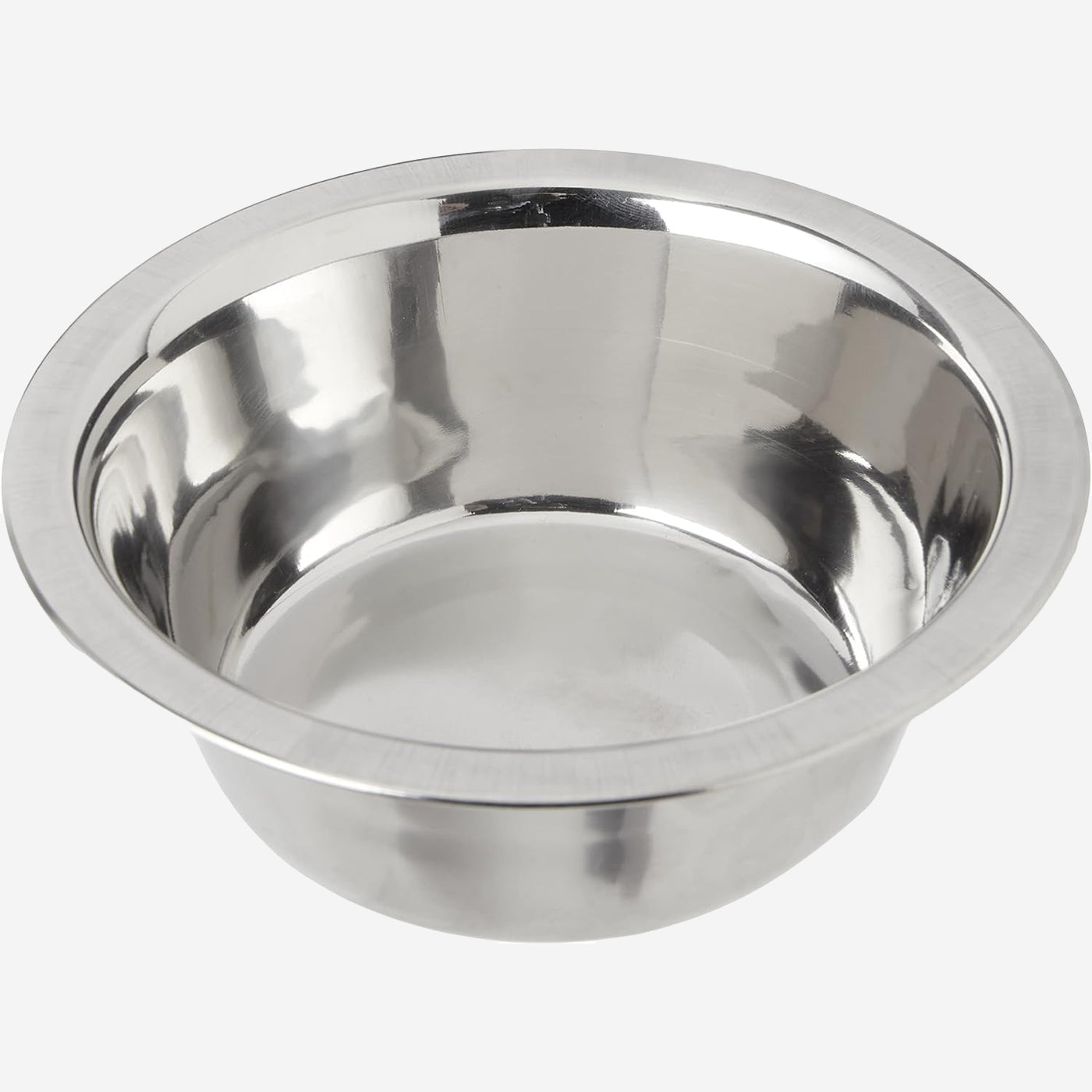Premium Rosewood Stainless Steel Dog Bowl - Non-Slip Pet Food & Water Dish for Large/Small Dogs - Ideal for Indoor, Outdoor & Travel Use