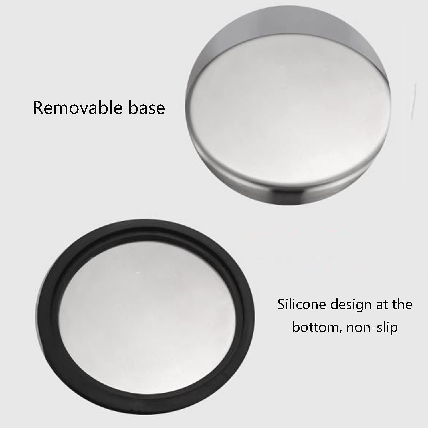 Stainless Steel Coffee Knock Box - Portable Espresso Waste Bin for Home & Cafe Use