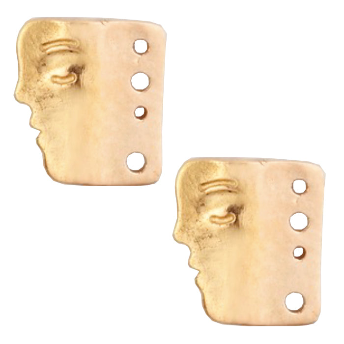 Alex Sepkus Big Sleep Stud Earrings 14K Gold - Elegant Minimalist Earrings for Women, Perfect for Everyday Wear, Date Nights & Special Occasions