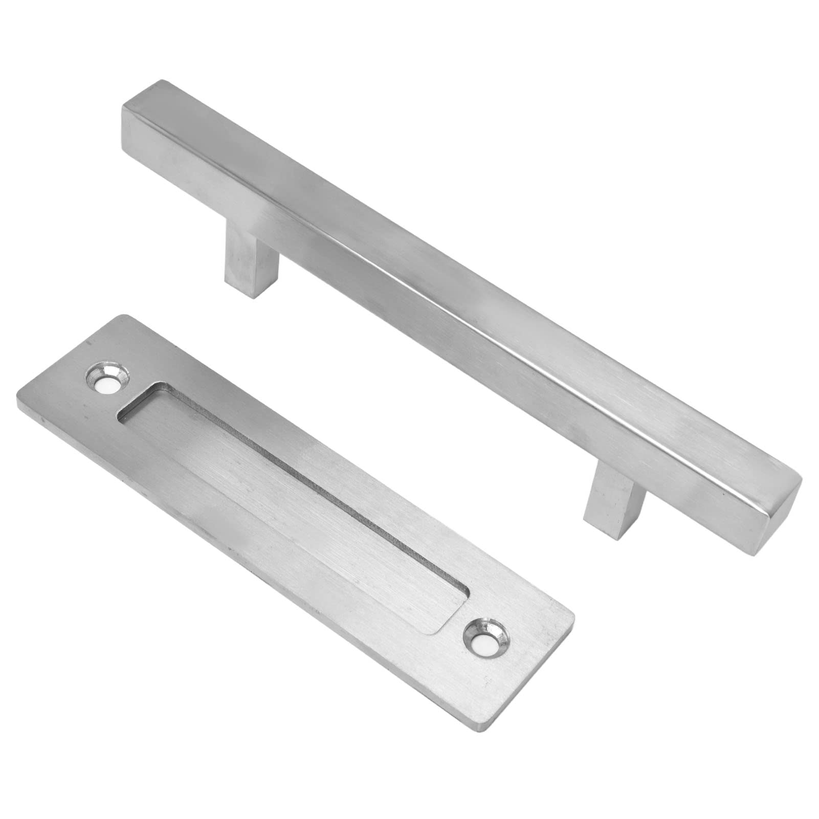 Okuyonic Sliding Barn Door Handle - Ergonomic Design, Easy Installation for Barn Doors & Interior Spaces | Perfect for Farmhouse, Rustic, and Modern Home Decor