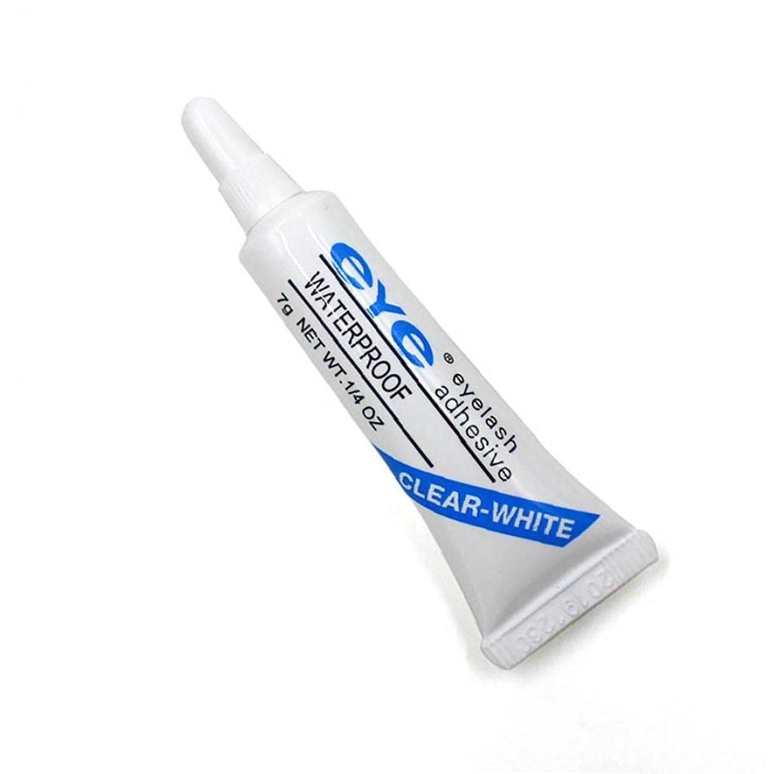1 Bottle Professional Eyelash Glue - Extreme Strong Hold & Long Lasting Eyelash Adhesive for Individual Lash Extensions (White) | Perfect for Salon Use, DIY Lash Application & Special Occasions
