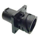 4-Way APD Flange Receptacle - 10 Pack, Green (Part# 121583-0006) - Perfect for Industrial Plumbing, HVAC Systems & Fluid Transfer Applications
