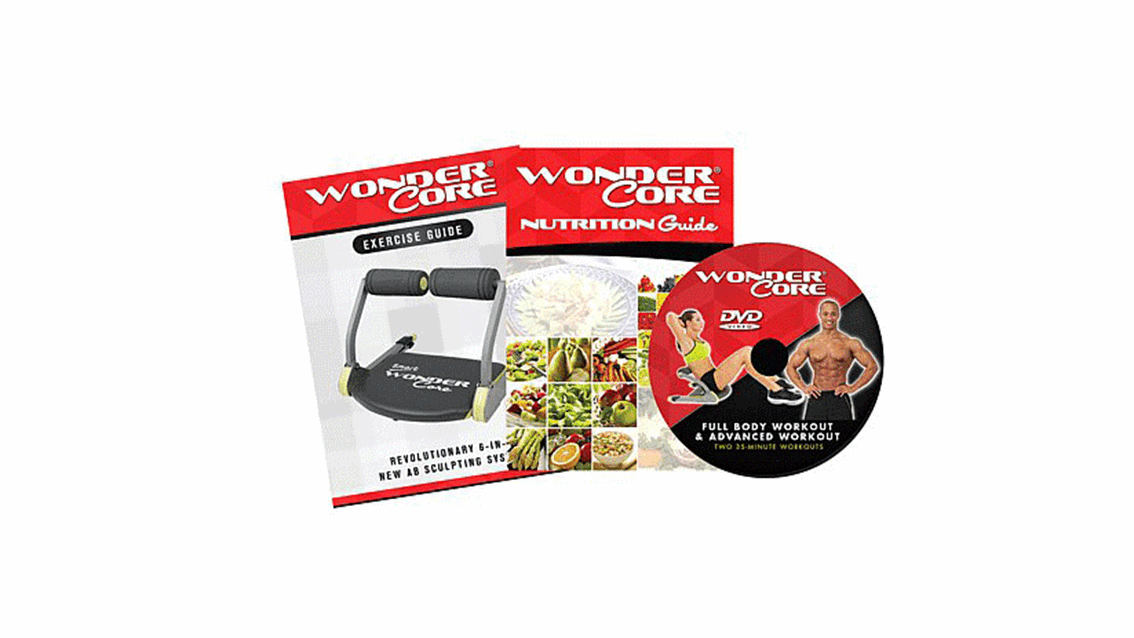 Wonder Core Smart Ab Workout Machine - Portable Home Gym Equipment for Core Strength Training | Perfect for Home, Office & Travel Fitness