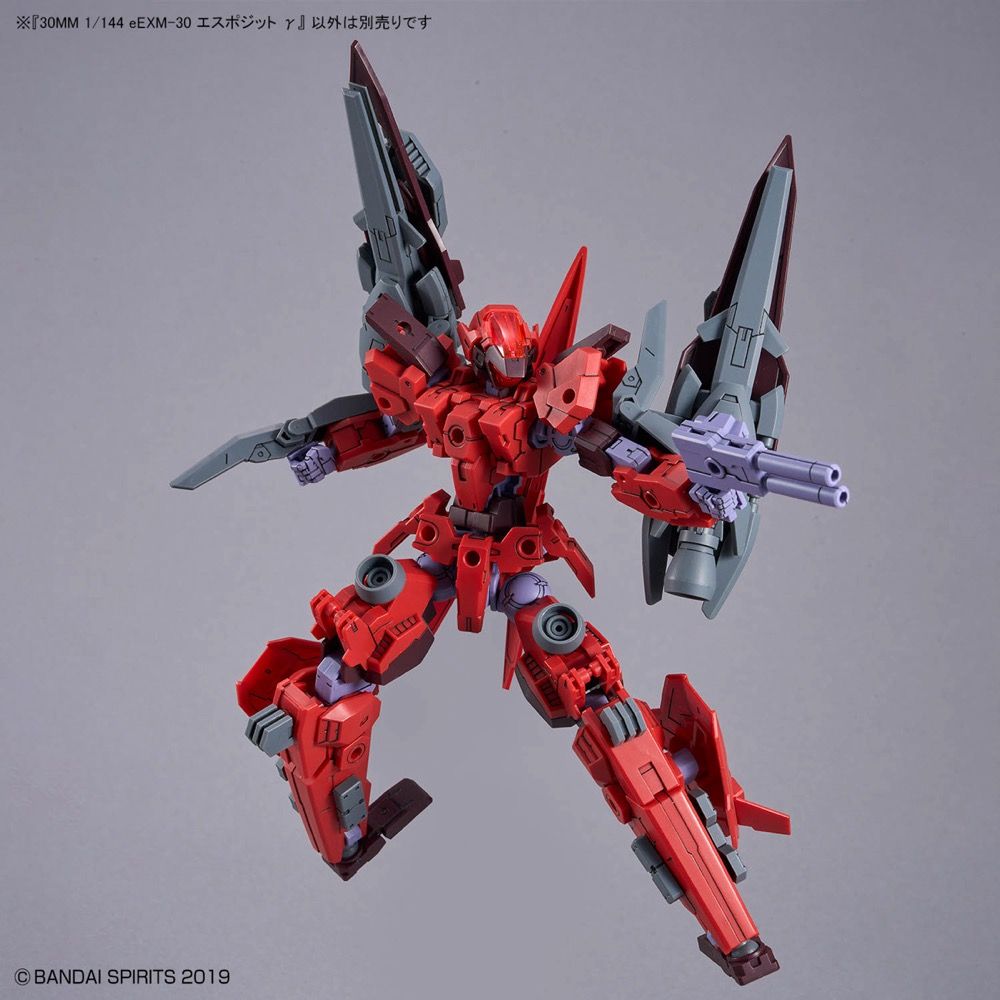 Bandai 30 Minutes Missions 30MM #57 eEXM 30 Esposito Gamma Model Kit - Easy Build Mecha Model for Collectors & Hobbyists - Perfect for Display, Customization & Sci-Fi Dioramas