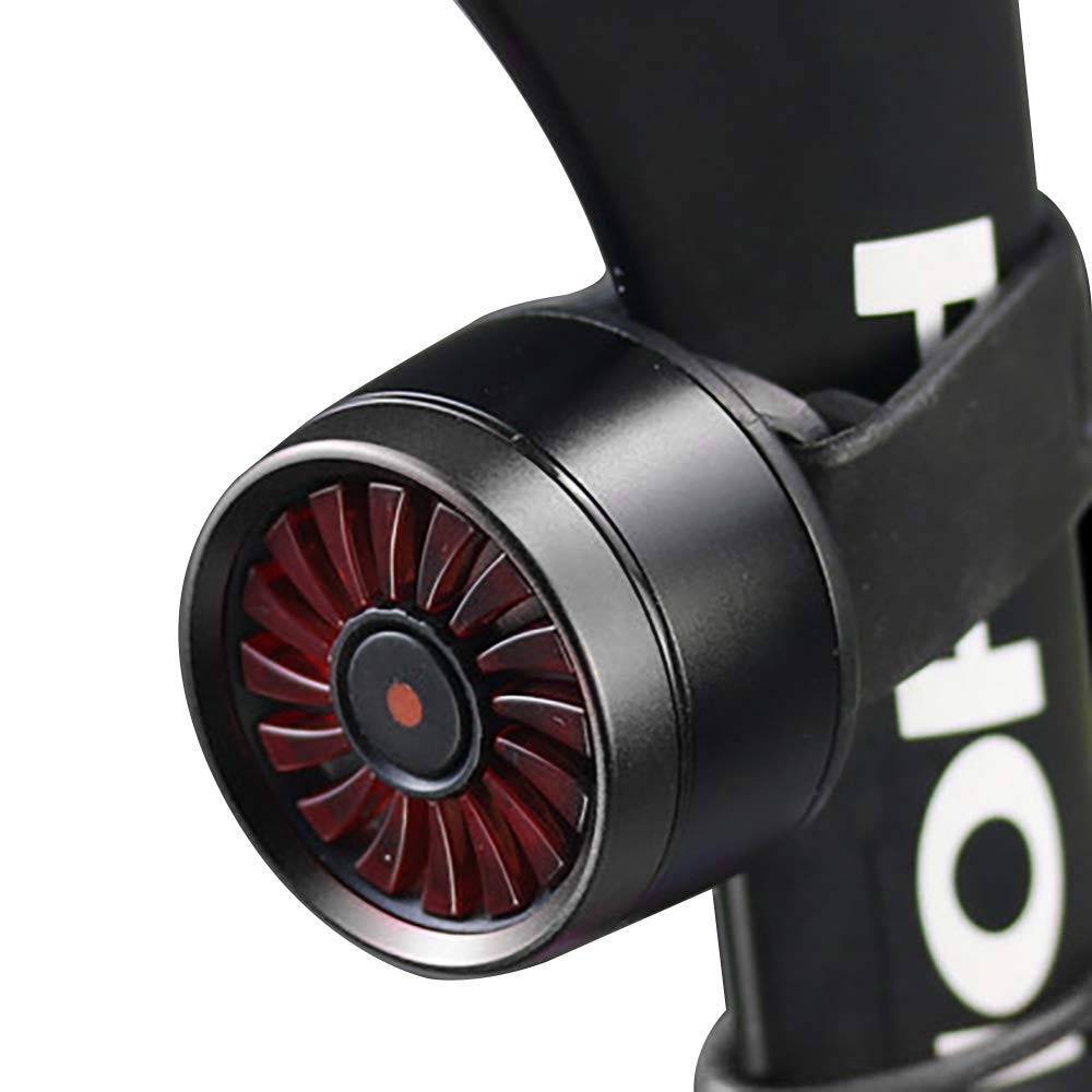 AOZBZ 16 LED Ultra Bright USB Rechargeable Bike Tail Light - Waterproof Bicycle Brake Light with Auto On/Off & 5 Lighting Modes - Perfect for Road Bikes, Mountain Bikes & Helmets - Ideal for Night Cycling, Commuting & Safety Riding