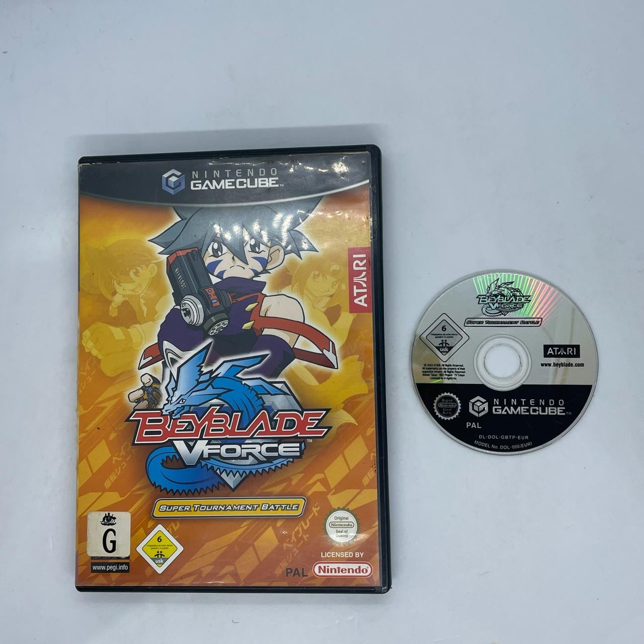 Beyblade VForce Nintendo GameCube Game - PAL Version - Classic Action-Packed Battle Game for Kids & Collectors - Perfect for Retro Gaming & Nostalgic Fun