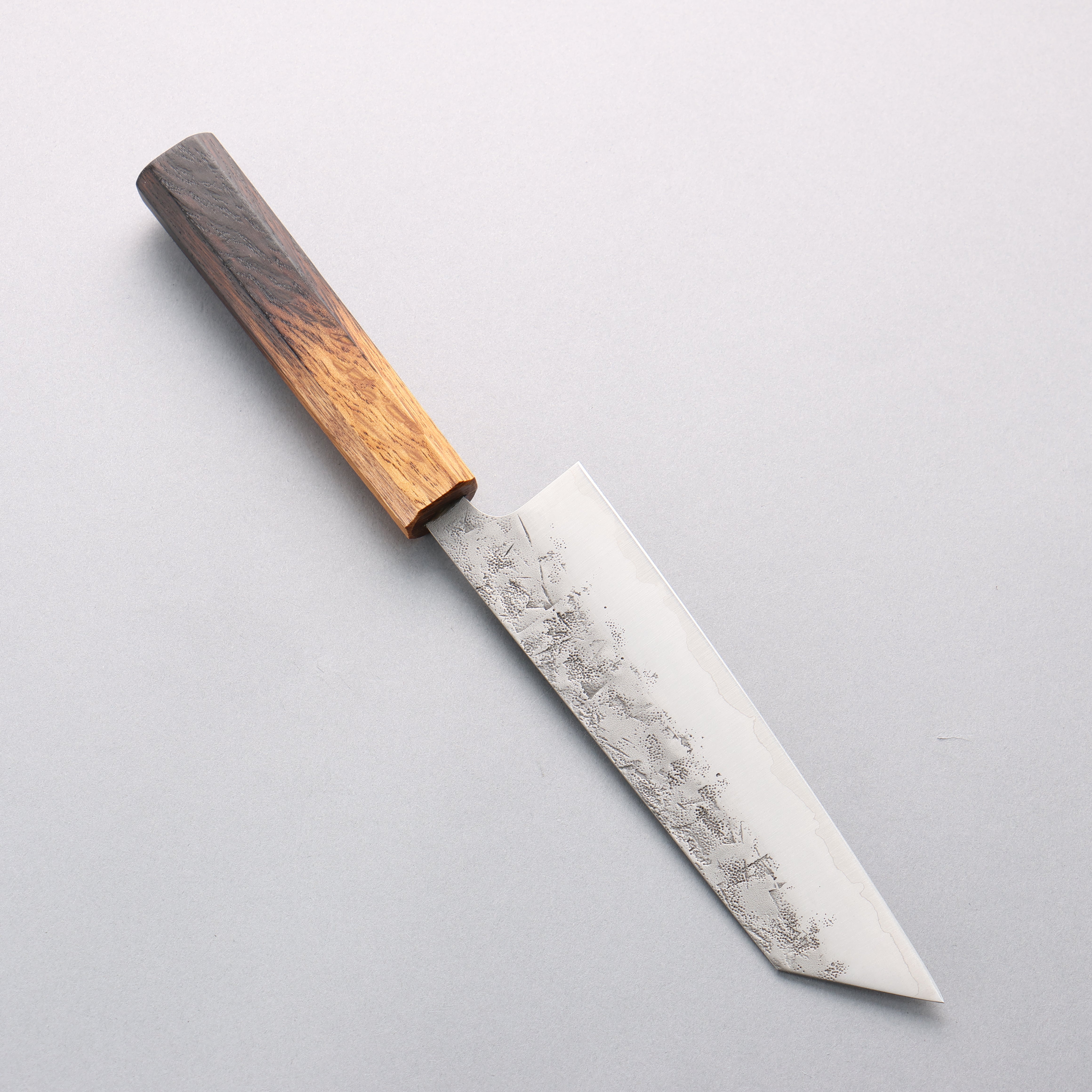 Premium Seisuke SLD Washiji Bunka Knife 170mm with Burnt Oak Handle - Japanese Kitchen Knife for Slicing, Dicing & Precision Cutting