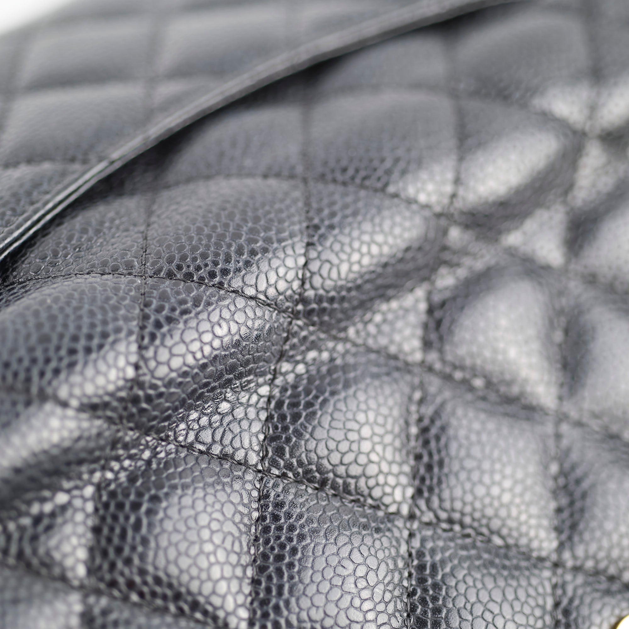Chanel Caviar Leather Long Fold Wallet for Women - Black Luxury Designer Wallet for Everyday Use & Special Occasions