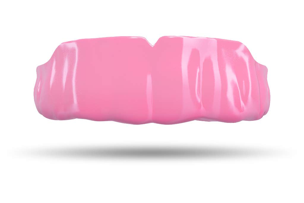 Custom Professional MMA Boxing Muay Thai Mouthguard - Impact Protection, Light Pink for Training & Competition