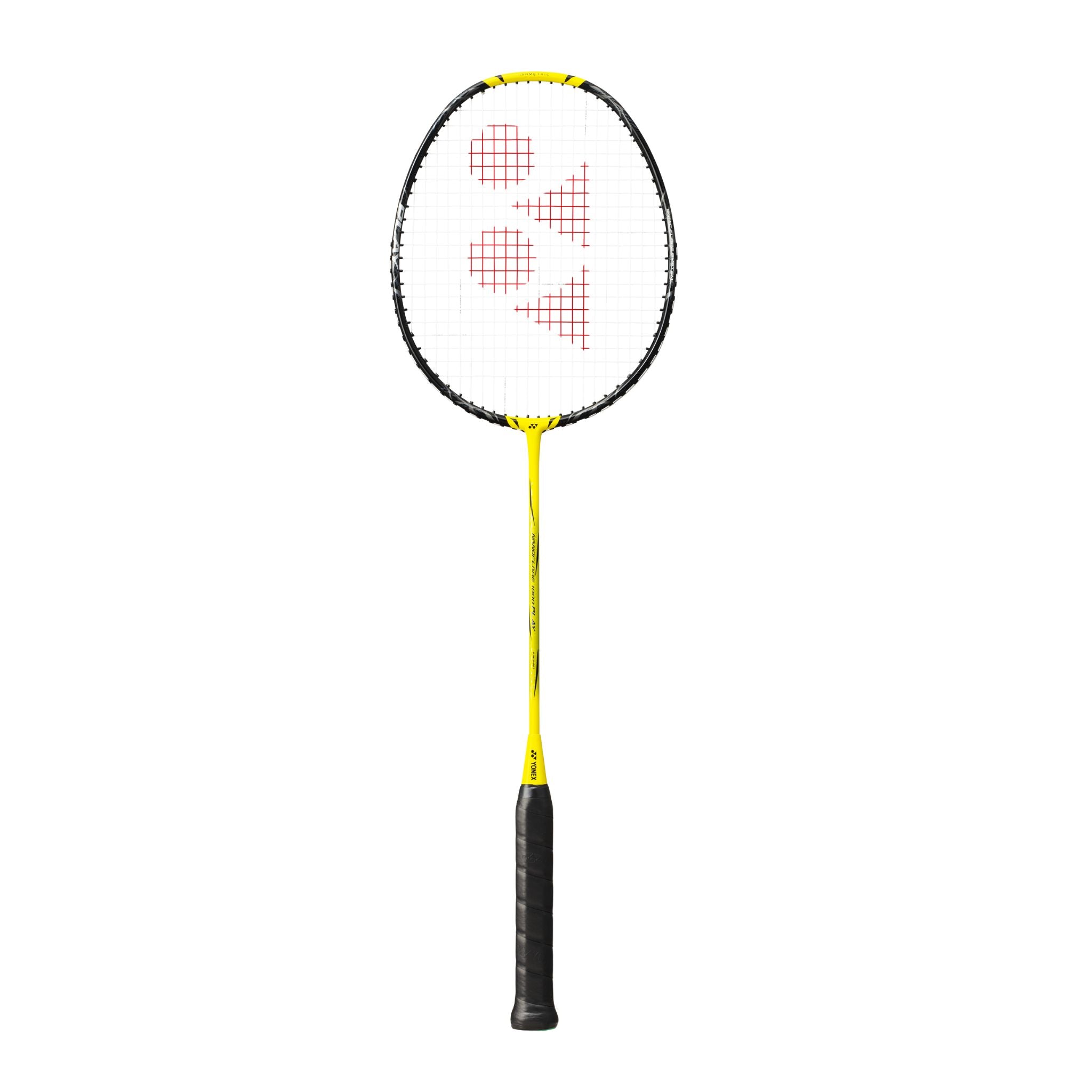 Yonex Nanoflare 1000 Play Strung Badminton Racket - Lightweight Carbon Fiber Shuttlecock Racket for Beginners & Intermediate Players [Lightning Yellow] - Perfect for Training, Tournaments & Recreational Play