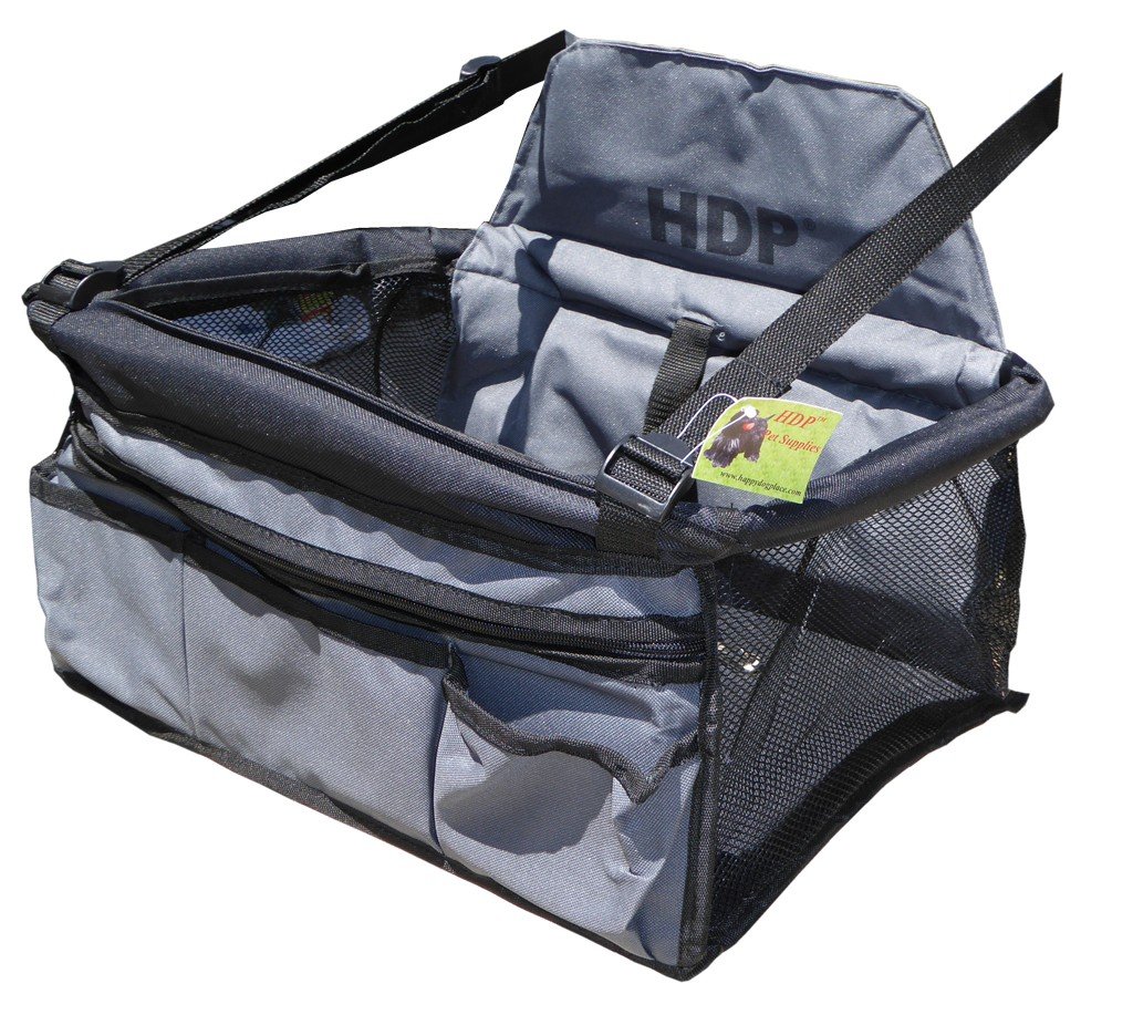 Premium HDP Car Deluxe Lookout Booster Seat for Kids - Black | Safe & Comfortable Car Seat for Travel | Ideal for Road Trips & Daily Commutes