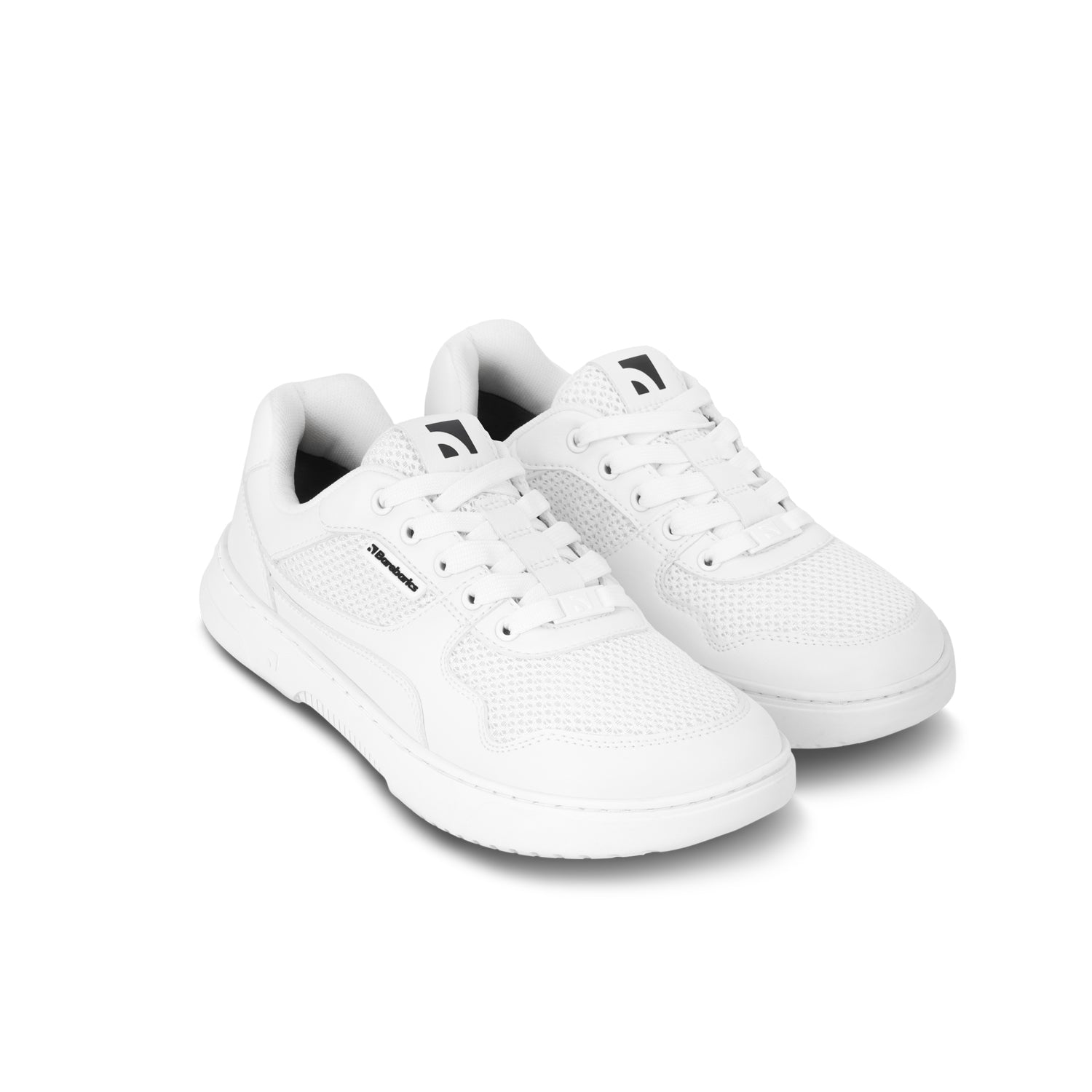 Barefoot Sneakers Barebarics Zing - Vegan All-White Minimalist Shoes for Men & Women | Perfect for Running, Yoga & Everyday Comfort