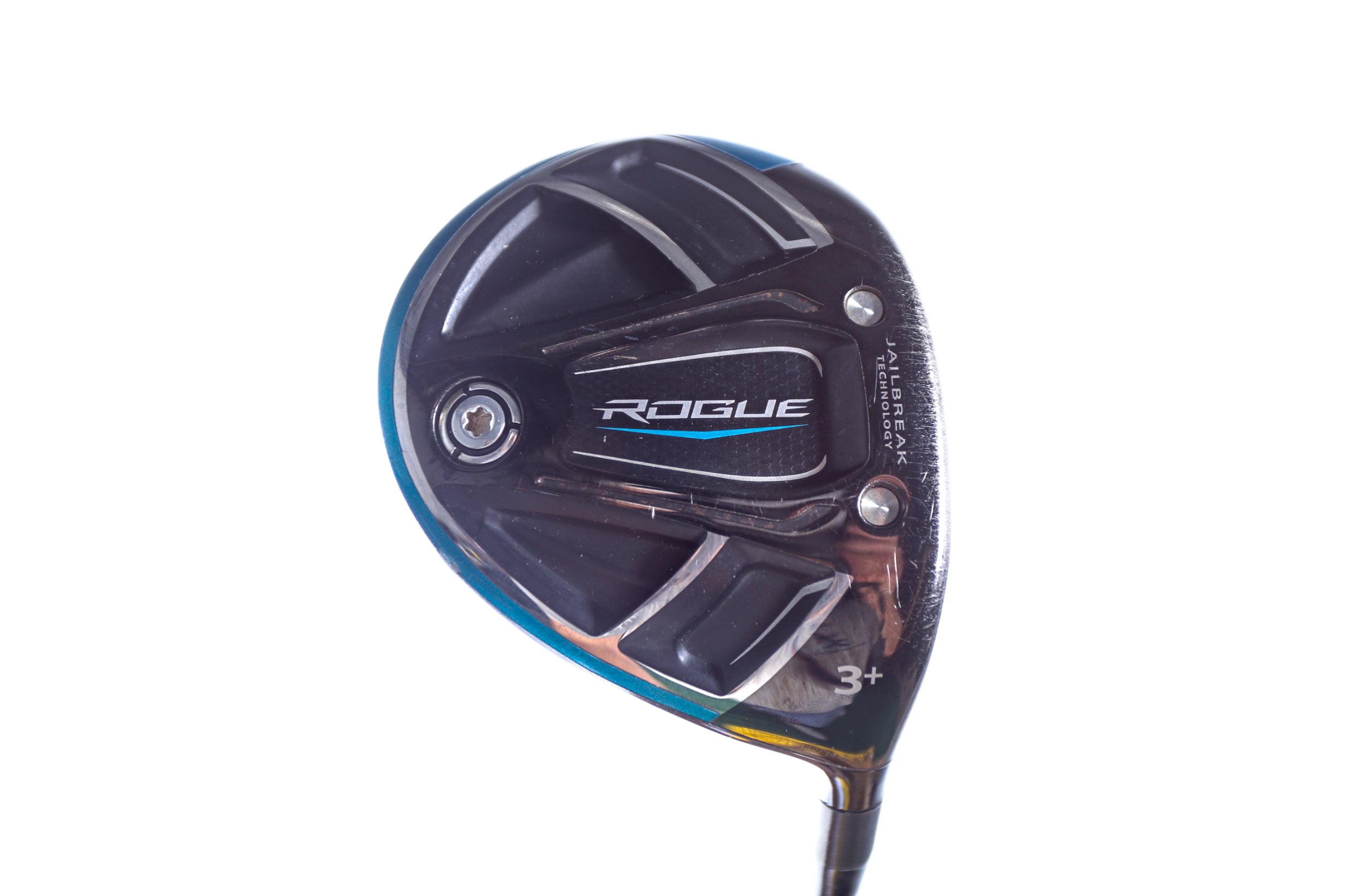 Used Callaway Rogue 3+ Wood Golf Club - Right Handed 13.5° Regular Flex for Men | Perfect for Long Fairway Shots & Tee Shots | Pre-Owned Golf Equipment