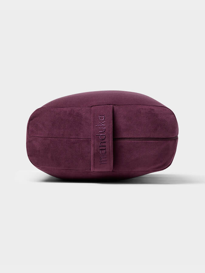 Manduka Rectangular Enlight Technology Meditation Bolster Cushion - Premium Yoga Support for Back, Hips & Knees - Ideal for Meditation, Yin Yoga & Home Relaxation