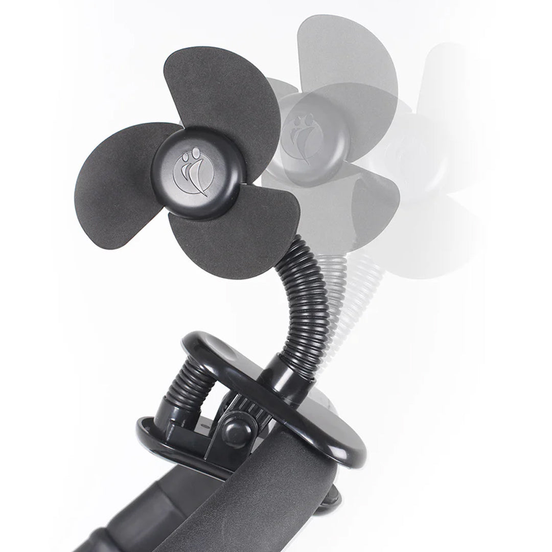 Littlelife Buggy Fan - Portable Stroller Fan with USB Rechargeable Battery for Baby Strollers, Car Seats & Outdoor Activities - Keep Cool on the Go