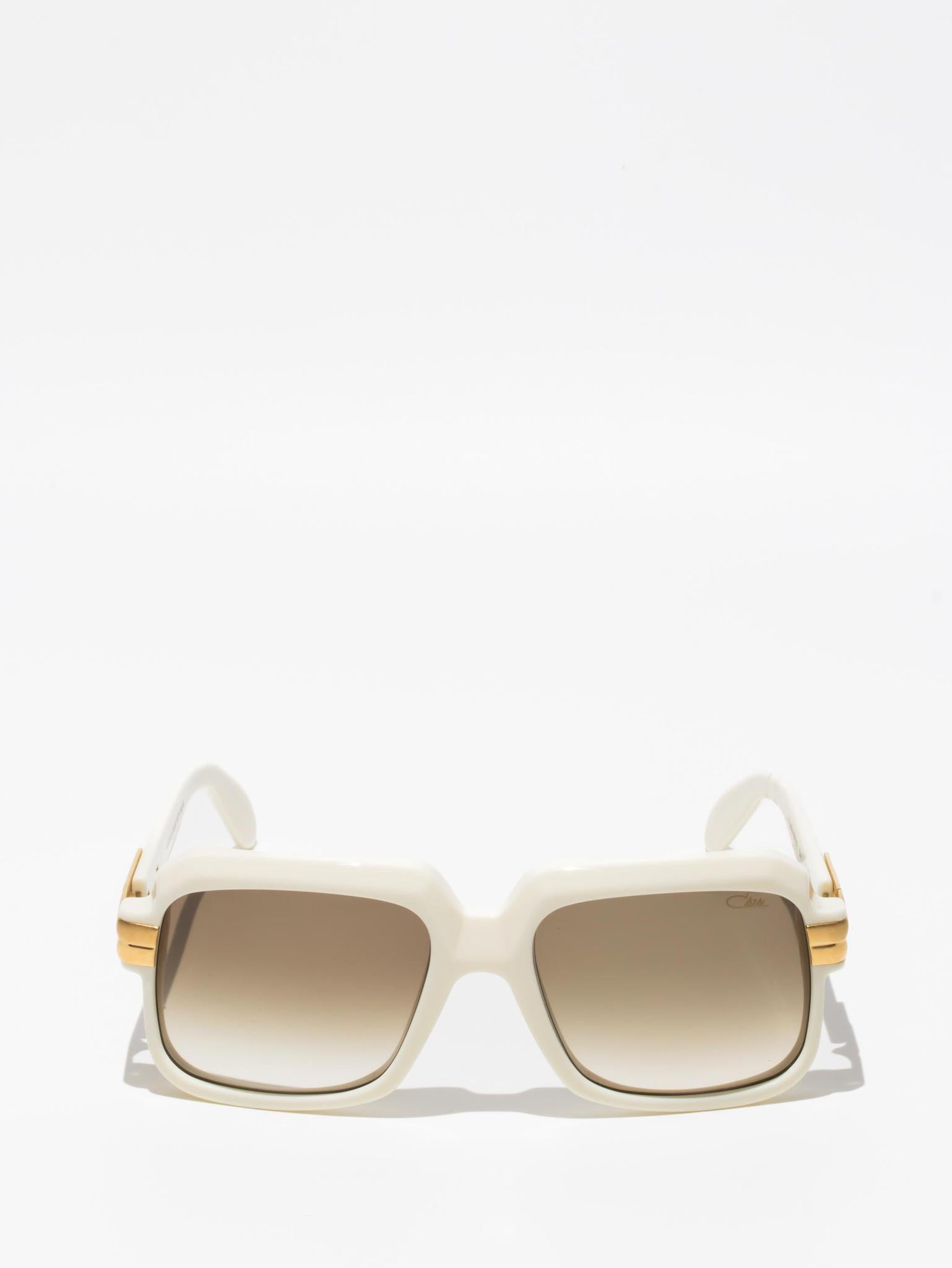 CAZAL 607/3 008 Sunglasses - Classic Retro Aviator Style with UV Protection - Perfect for Driving, Travel, and Outdoor Activities