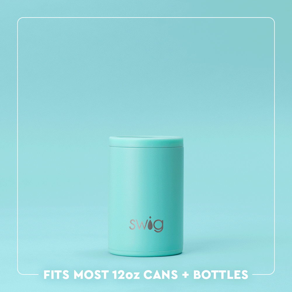 12oz Hydrangea Insulated Can & Bottle Cooler - Keep Drinks Cold for Picnics, BBQs, and Outdoor Adventures