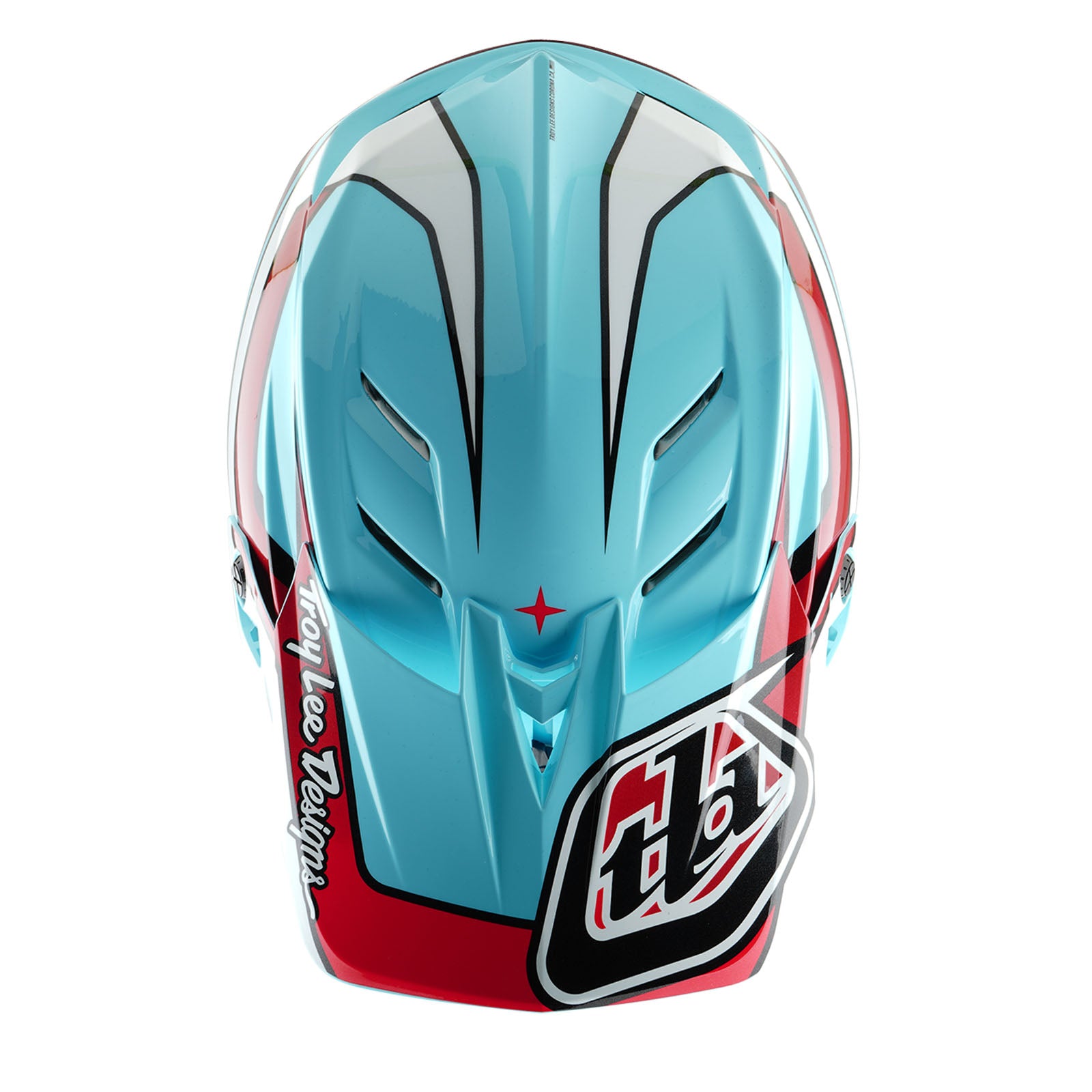 D4 Polycarbonate Helmet - Linear Blue - Lightweight & Durable Safety Helmet for Construction, Cycling & Motorcycle Riding - OSHA & ANSI Certified