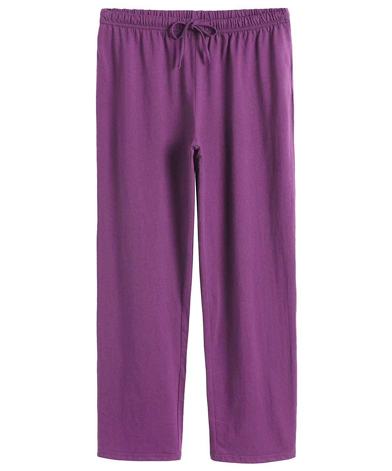 Comfy Women's Cotton Pajama Pants - Soft Lounge Pants for Sleep & Relaxation - Perfect for Home, Travel and Gift Giving