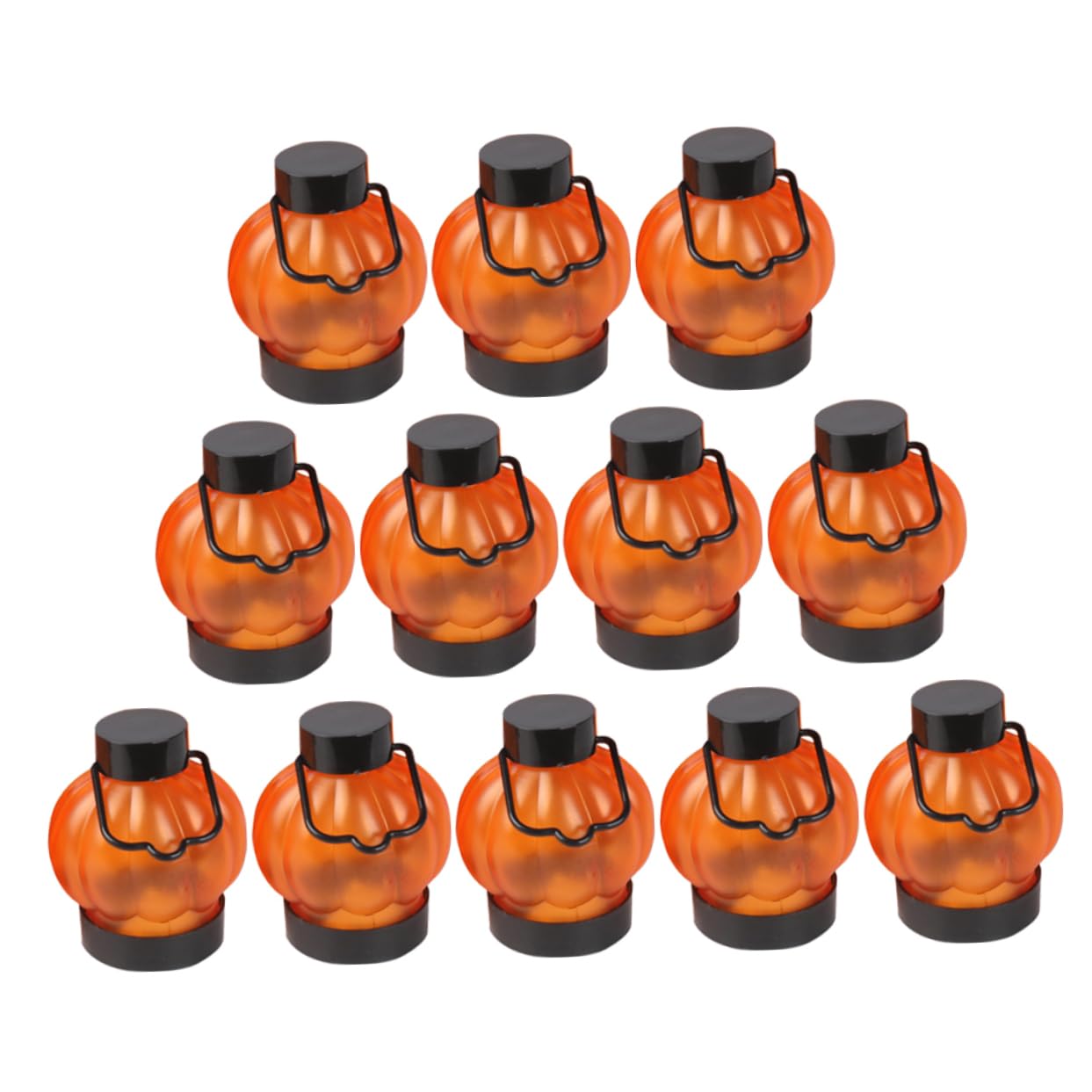 4 Sets Flameless LED Tealight Candles - Halloween & Thanksgiving Decor