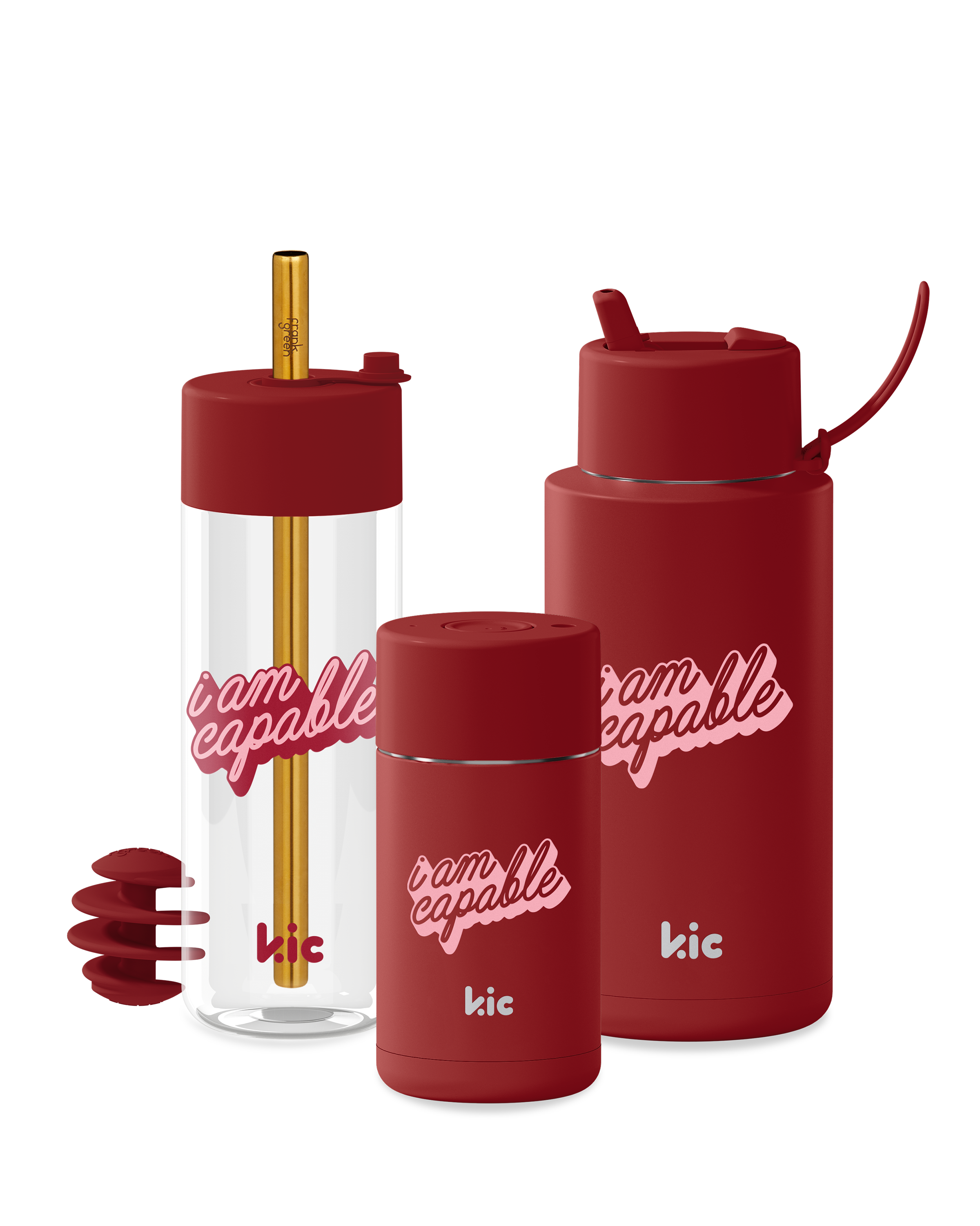 KIC It Bundle - Premium Fitness & Workout Essentials for Home & Gym | Perfect for Yoga, Running, and Strength Training