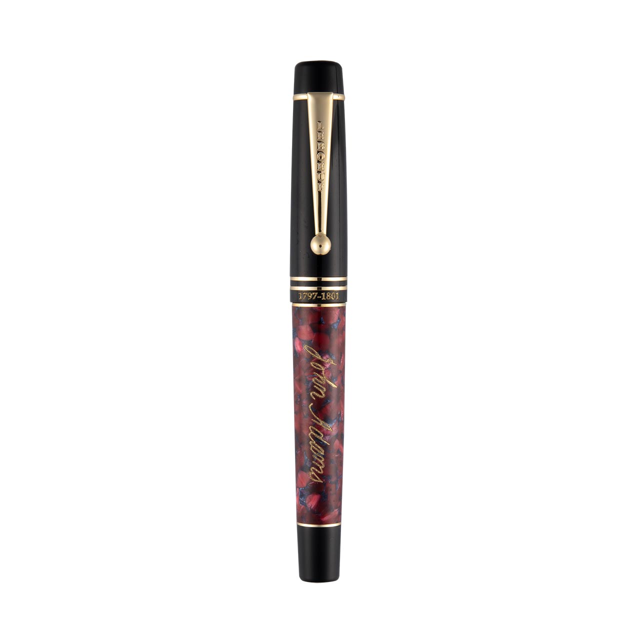 John Adams Fountain Pen by LeBoeuf - Premium Calligraphy Pen for Writing, Signatures & Collecting - Ideal for Business, Gifts & Special Occasions