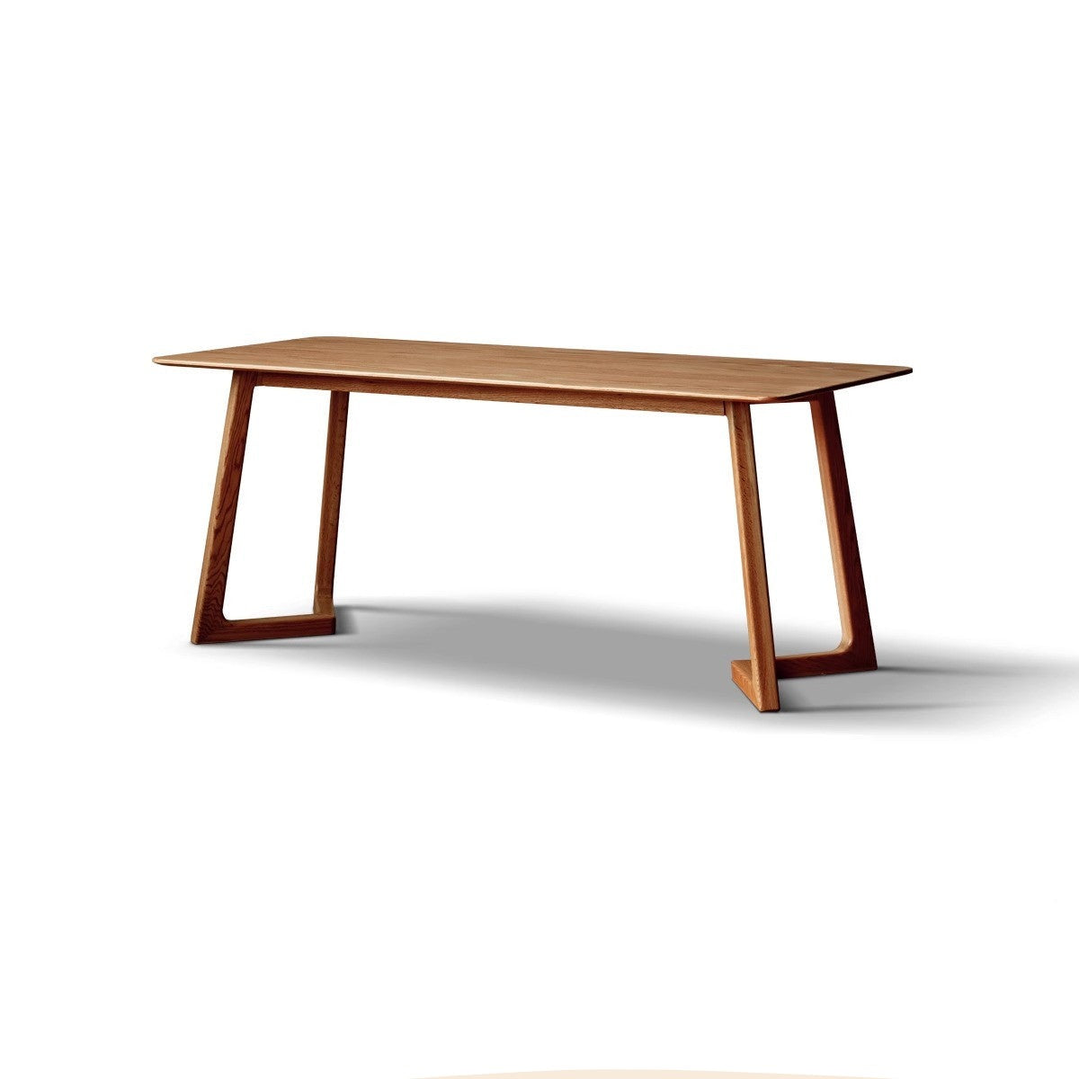 Premium Solid Oak Wood Large Office Desk - Spacious Workstation for Home & Business Use - Ideal for Writing, Studying & Remote Work