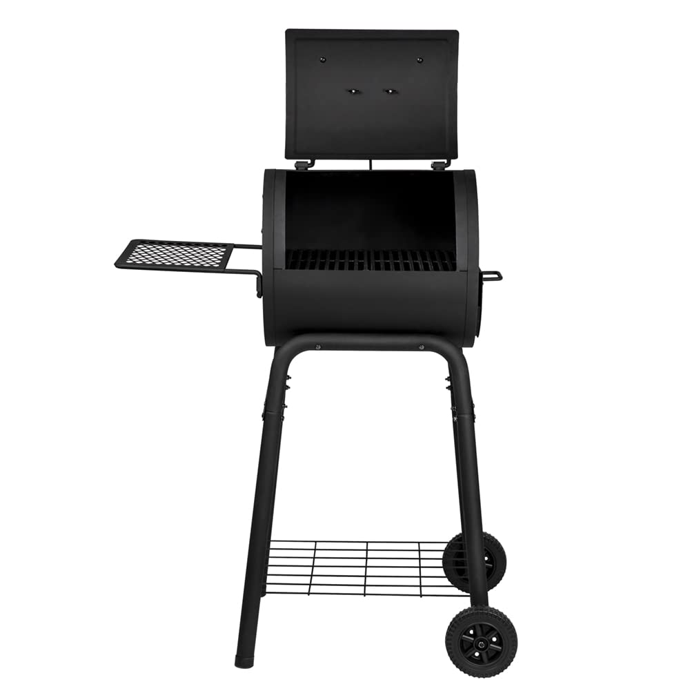 Portable Compact Charcoal Grill for Outdoor BBQ, Camping & Picnics - Lightweight Backyard Cooking with Adjustable Vents & Ash Pan