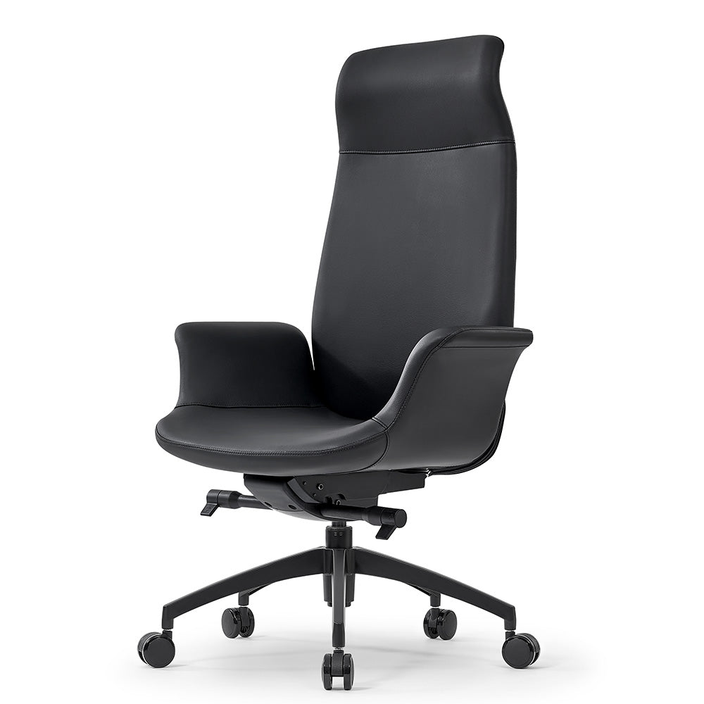 ARKIN High Back Ergonomic Office Chair - Adjustable Lumbar Support & Headrest, Black - Perfect for Home Office, Gaming & Workspace Comfort