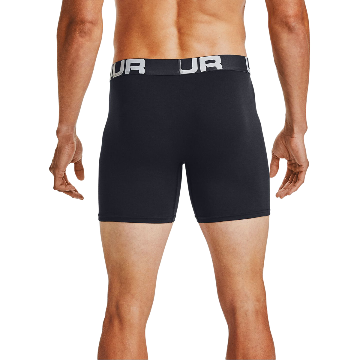 Charged Cotton Boxer Briefs 6-Pack (3 Pairs) - Ultra Soft Men's Underwear for All-Day Comfort - Perfect for Workout, Travel & Everyday Wear