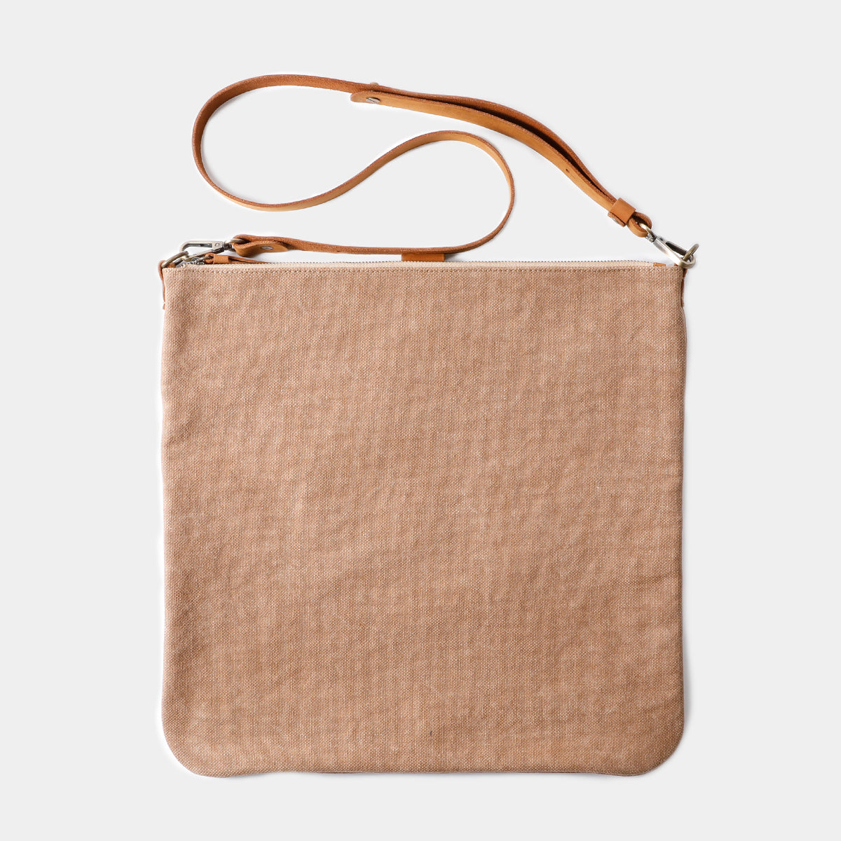 TRAVELER'S COMPANY Traveler's Factory Canvas Shoulder Bag - Medium Size Beige | Durable & Stylish Crossbody Bag for Travel, Work & Everyday Use