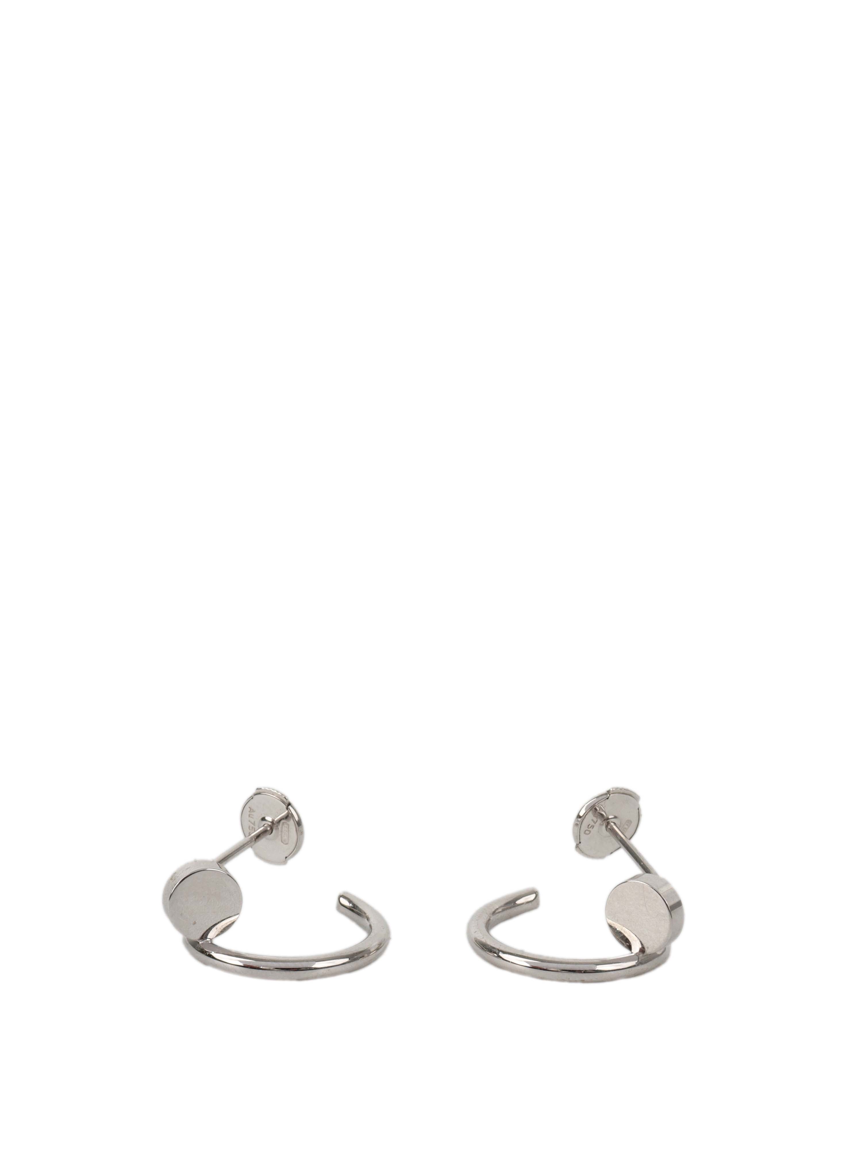 Cartier Juste un Clou Small Hoop Earrings - 18K Gold Luxury Jewelry for Women, Elegant Everyday Wear & Special Occasions