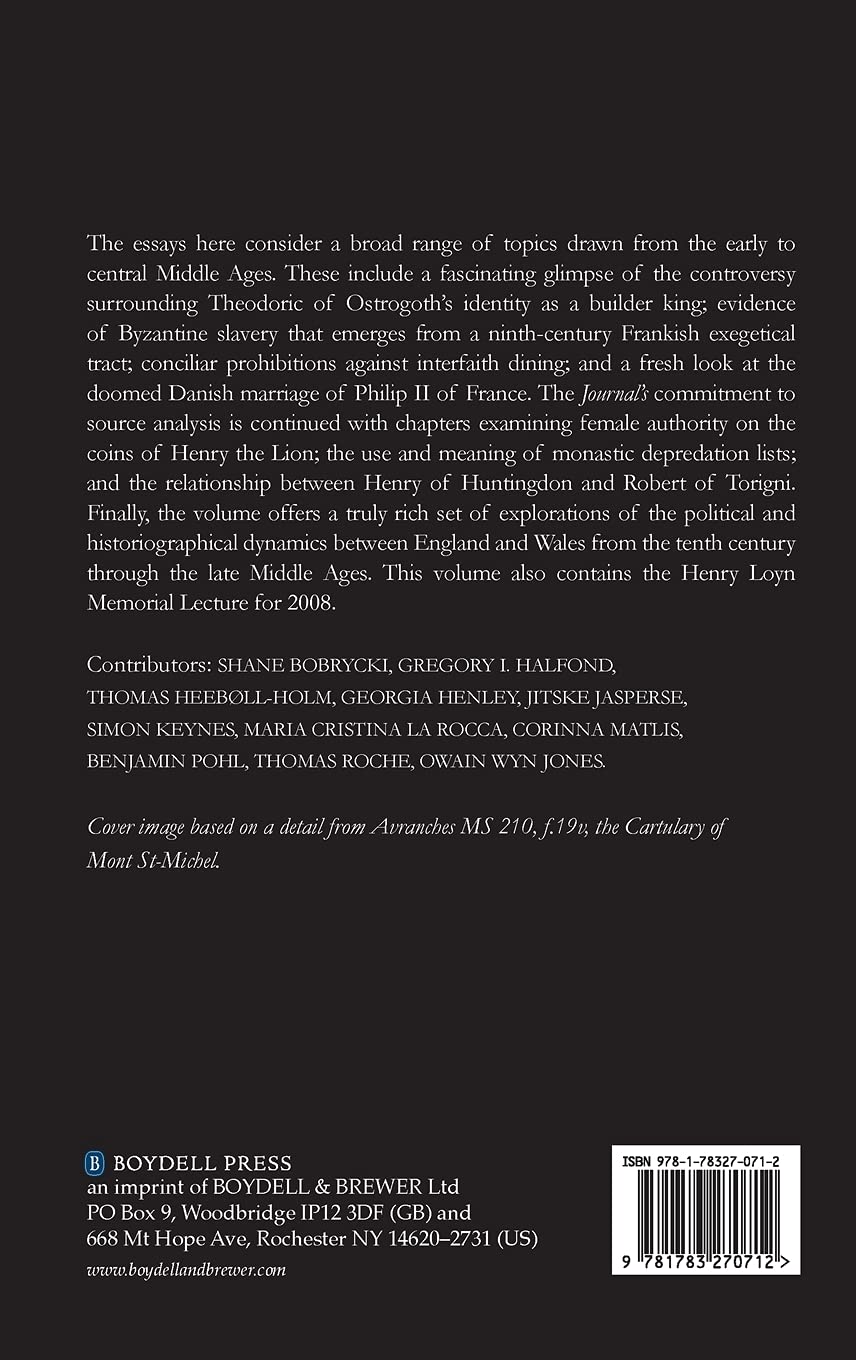The Haskins Society Journal 26 (2014) - Medieval History Research & Academic Studies | Perfect for Historians & Medieval Scholars