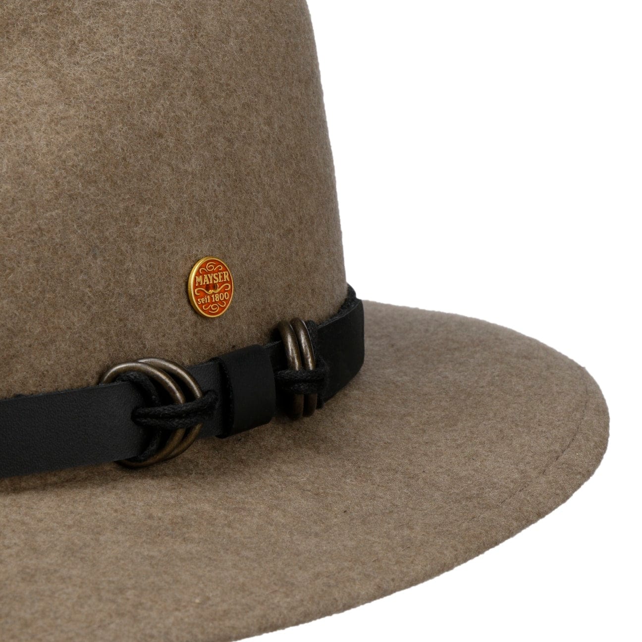 Baron Georgia Outdoor Hat by Mayser - Sun Protection Wide Brim Hat for Men & Women - Perfect for Hiking, Beach, Fishing, and Summer Outdoor Activities