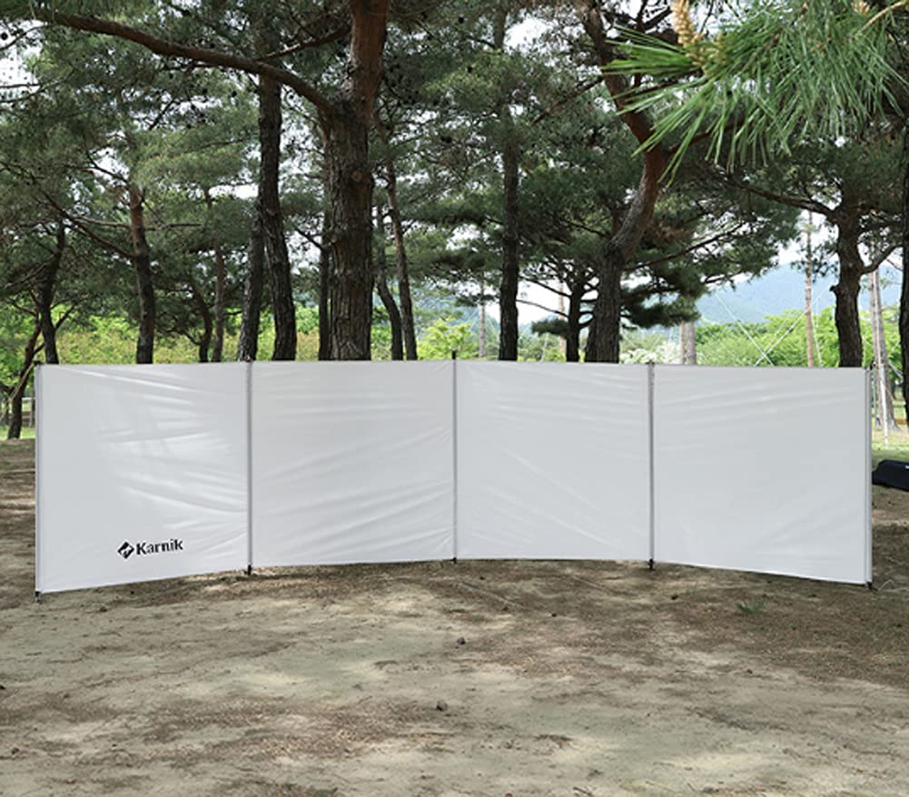 Portable Camping Windbreak & Privacy Screen - Foldable Windscreen Wall for Beach, Outdoor Movies, and Projector Setup | Perfect for Camping, Picnics, and Backyard Movie Nights