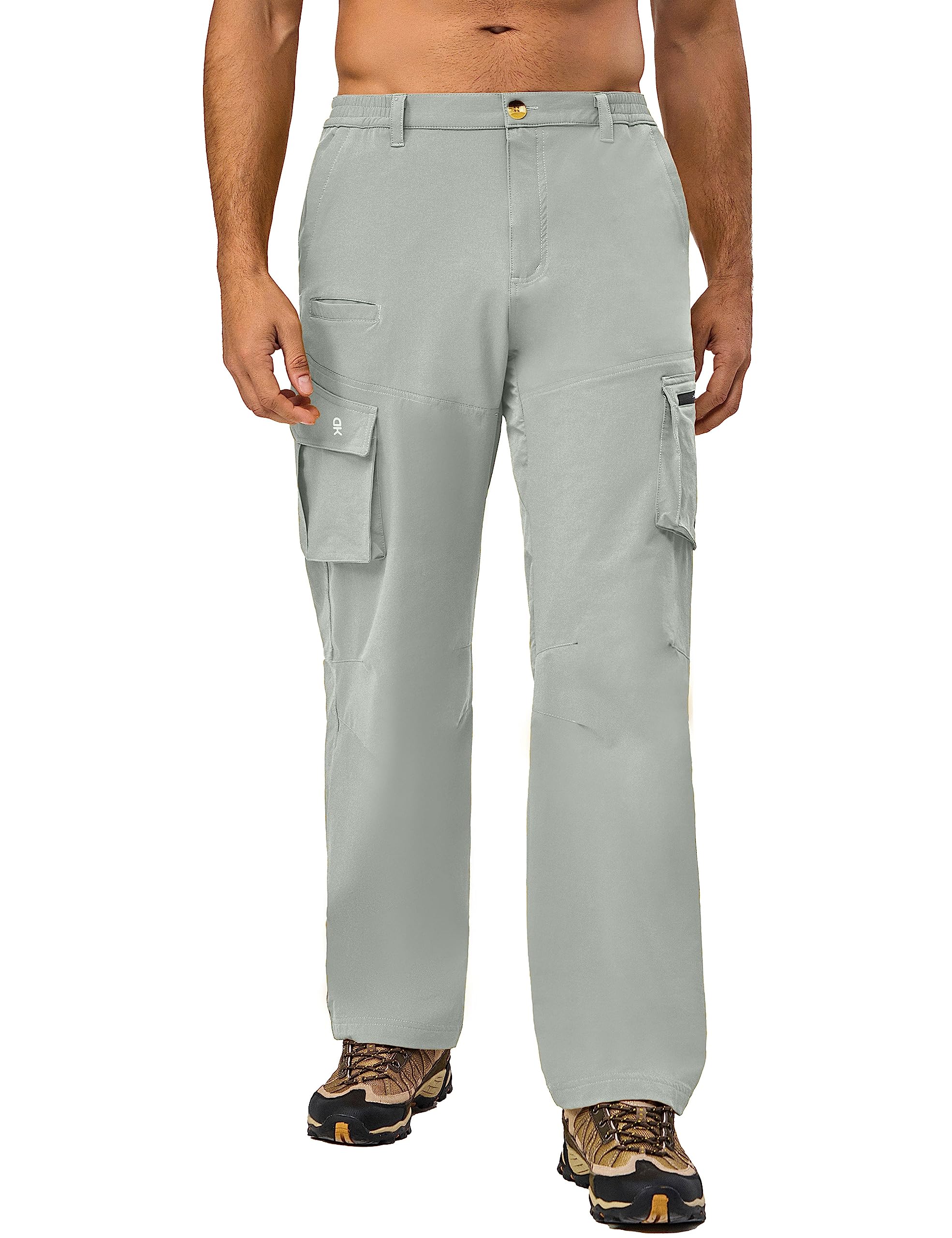 Little Donkey Andy Men's Quick-Dry UPF 50+ Cargo Pants - Stretch Lightweight Outdoor Hiking Pants with Multiple Pockets - Perfect for Hiking, Camping & Travel Adventures