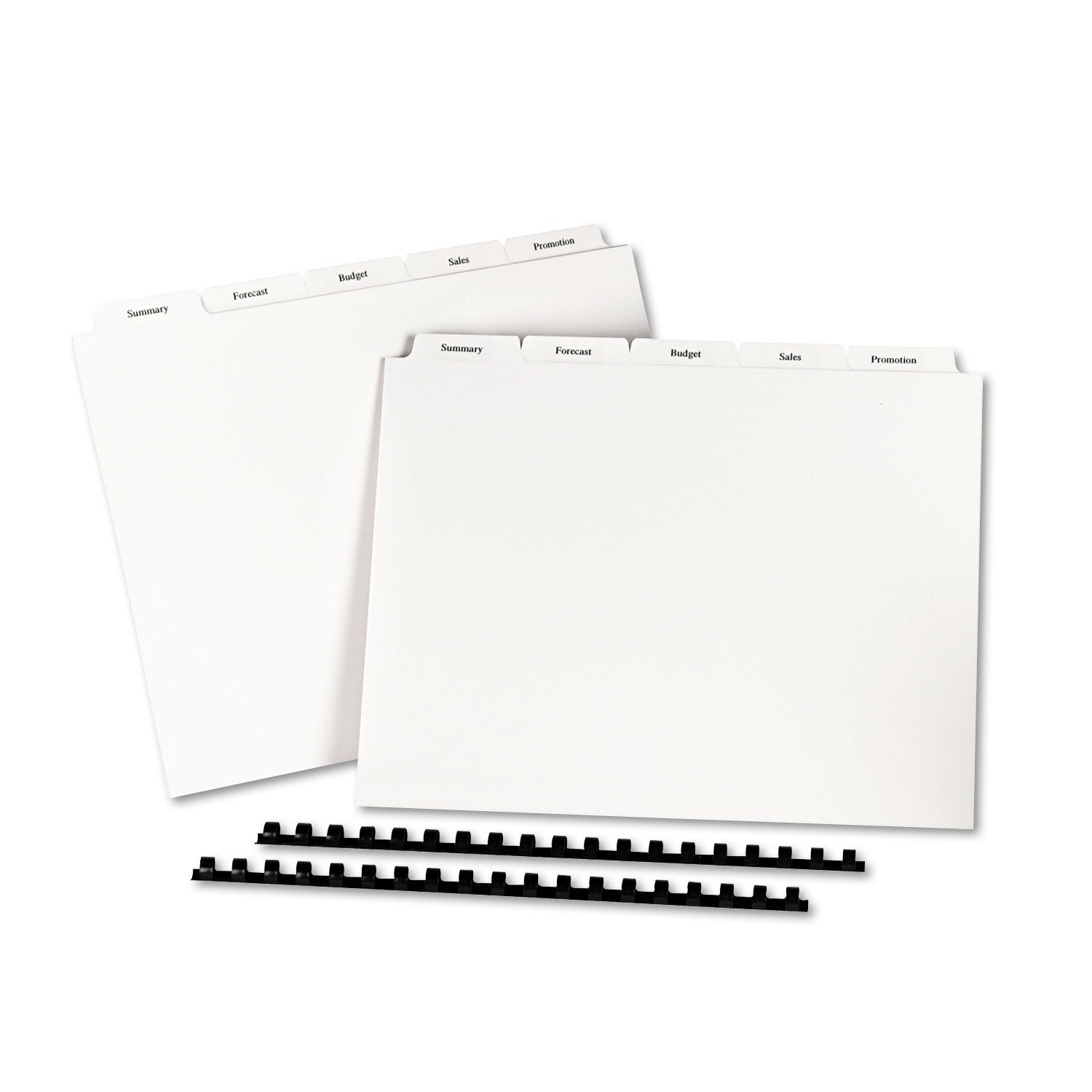 Avery® Customizable Print On Dividers - 5 Tab, 11 x 8.5 Inches, White, 30 Sets - Unpunched for Xerox 5090 Copiers | Perfect for Office Organization, Filing Systems & Document Management