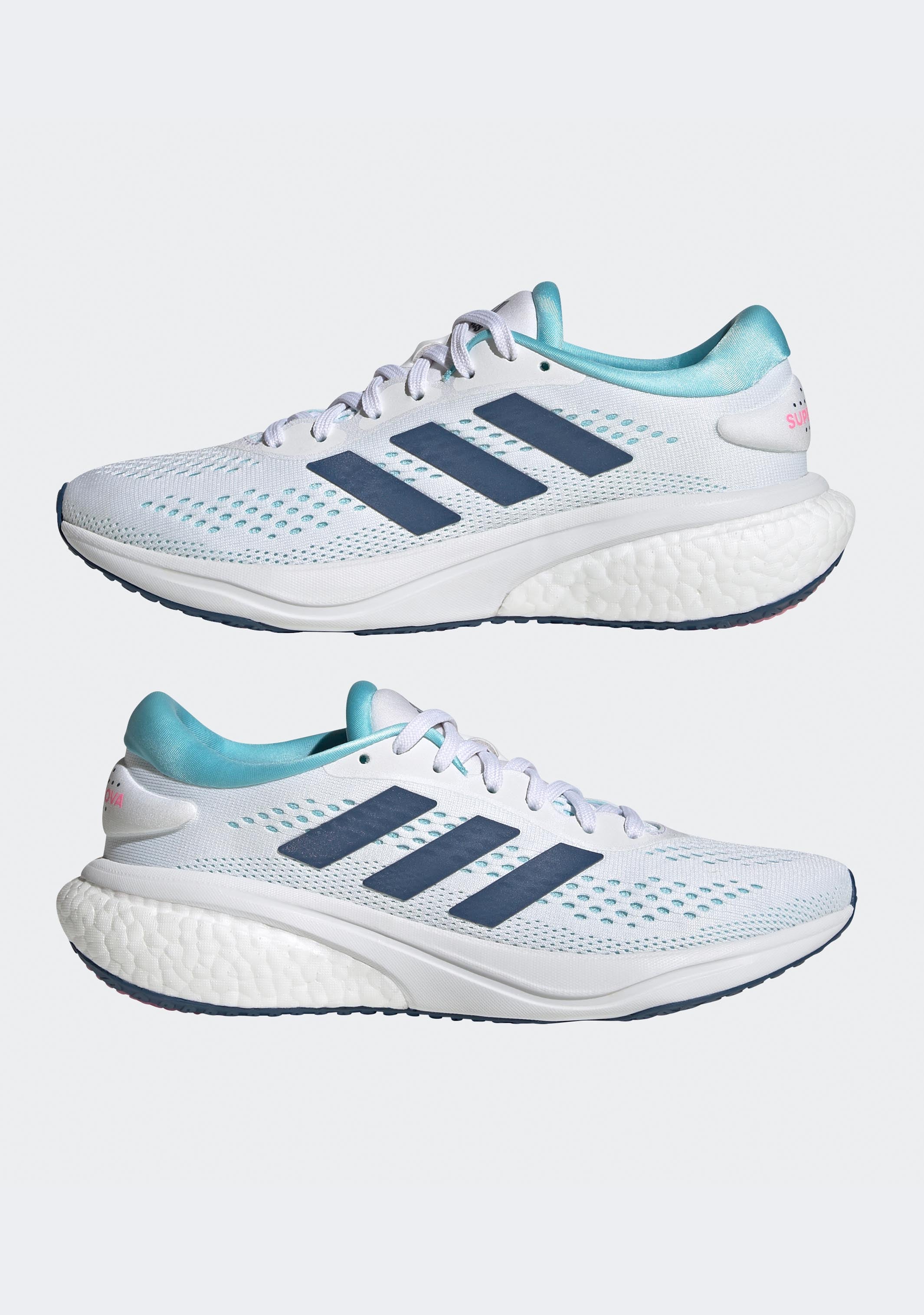 Adidas Women's Supernova 2 Running Shoes - Lightweight Cushioned Sneakers for Jogging, Training & Gym Workouts