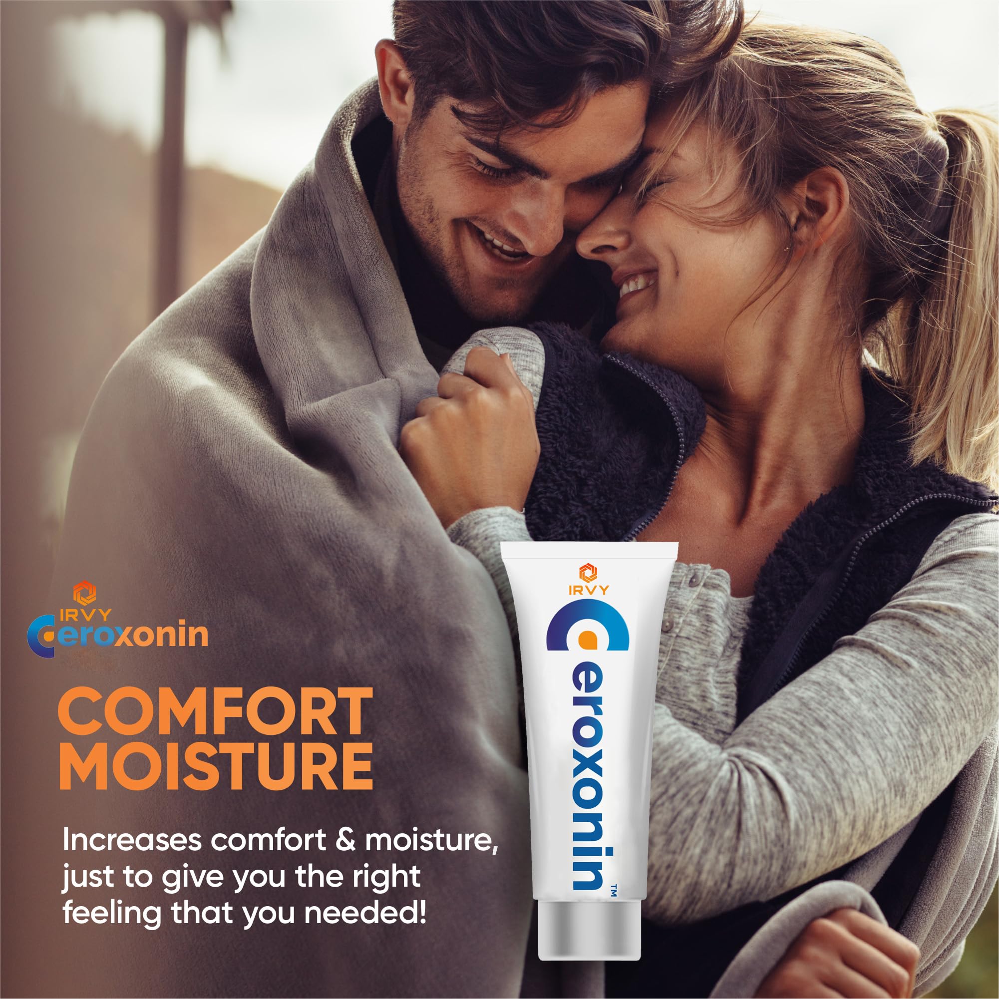 Irvy Eroxonin Med3000 Gel for Men - Stimulating Male Enhancement Massage Cream, 1.75 Fl Oz - Intimate Couples Gel for Enhanced Performance & Sensation