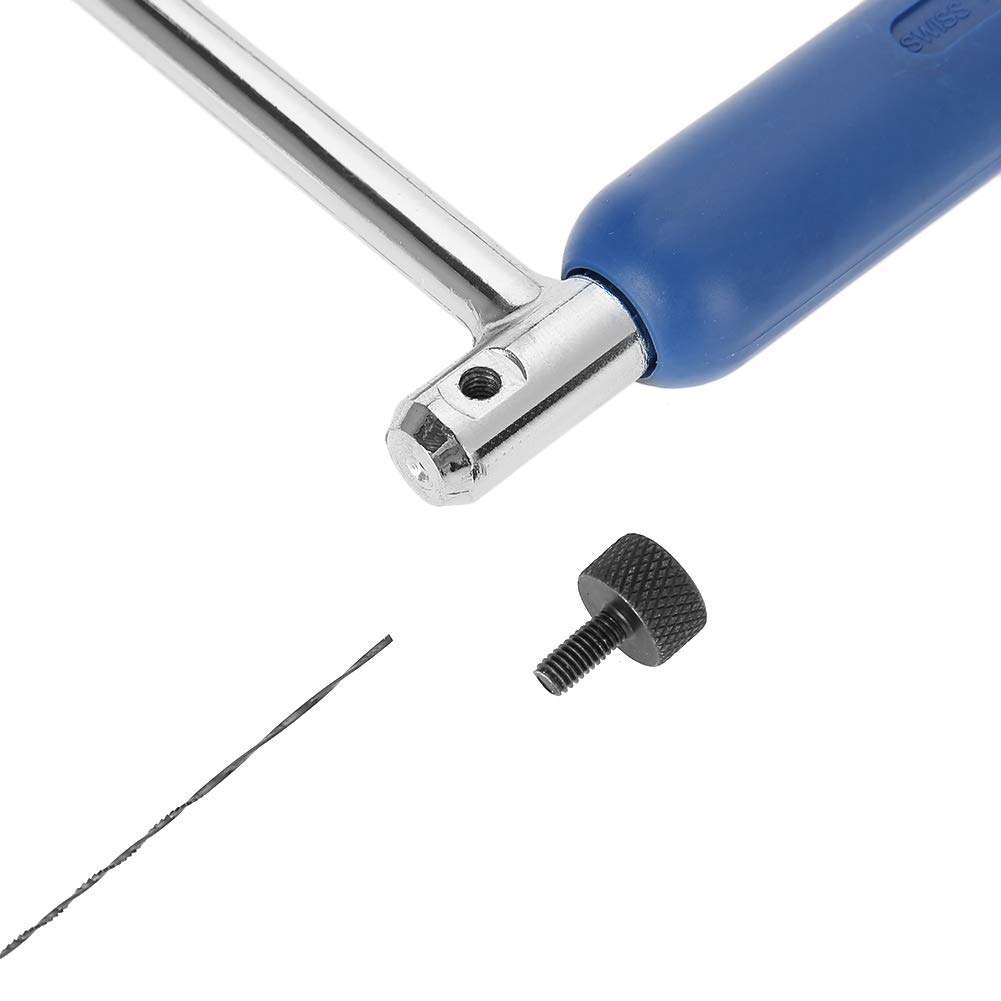 Adjustable Coping Saw & Scroll Saw with High Carbon Steel Blades - Professional Woodworking, Jewelry Making & Metal Cutting Tool (ASB500) - Perfect for DIY Crafts, Home Renovation & Precision Wood Cutting Projects