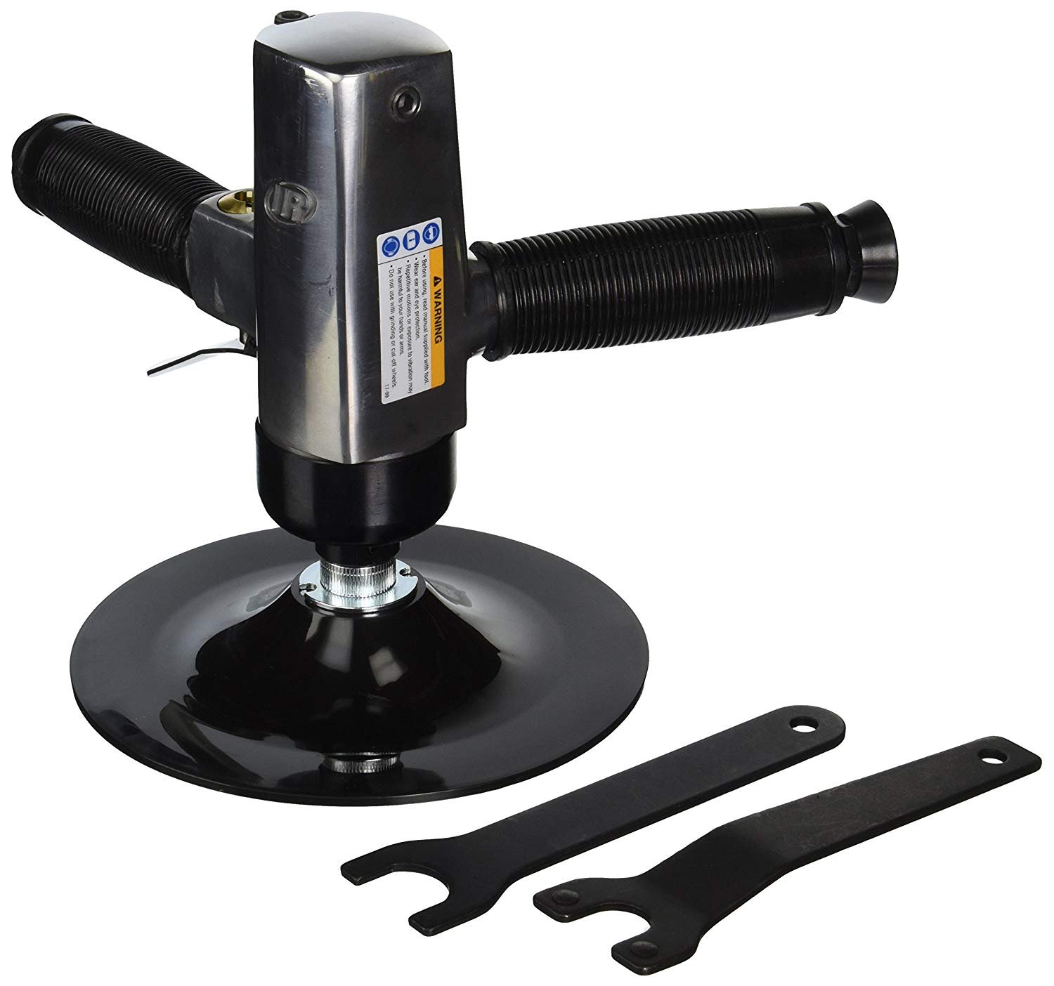 Ingersoll Rand 319A Heavy Duty 7-Inch Vertical Sander - Professional Air-Powered Sander for Metal, Wood & Auto Body Work - Perfect for Sanding, Grinding & Surface Preparation
