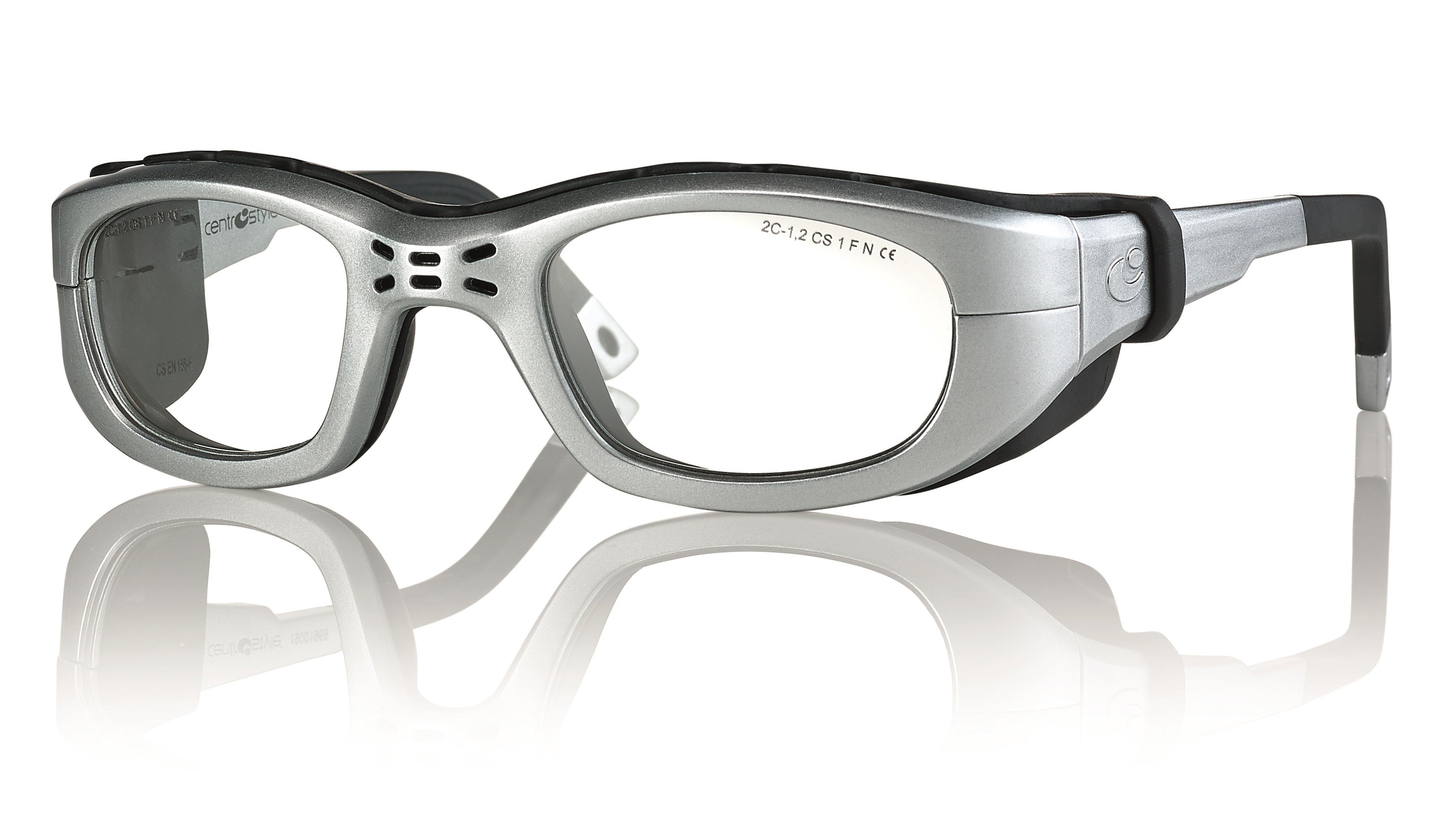Silver/Black