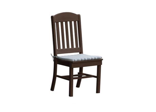 A & L Furniture Classic Dining Chair - Solid Wood Upholstered Dining Room Chairs Set of 2, Comfortable Kitchen Chairs for Home & Restaurant Use