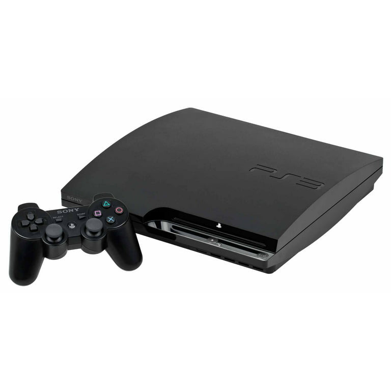 PlayStation 3 Slim 320GB Gaming Console - Black (2501B/3001B) | HD Gaming System for Home Entertainment & Classic PS3 Games