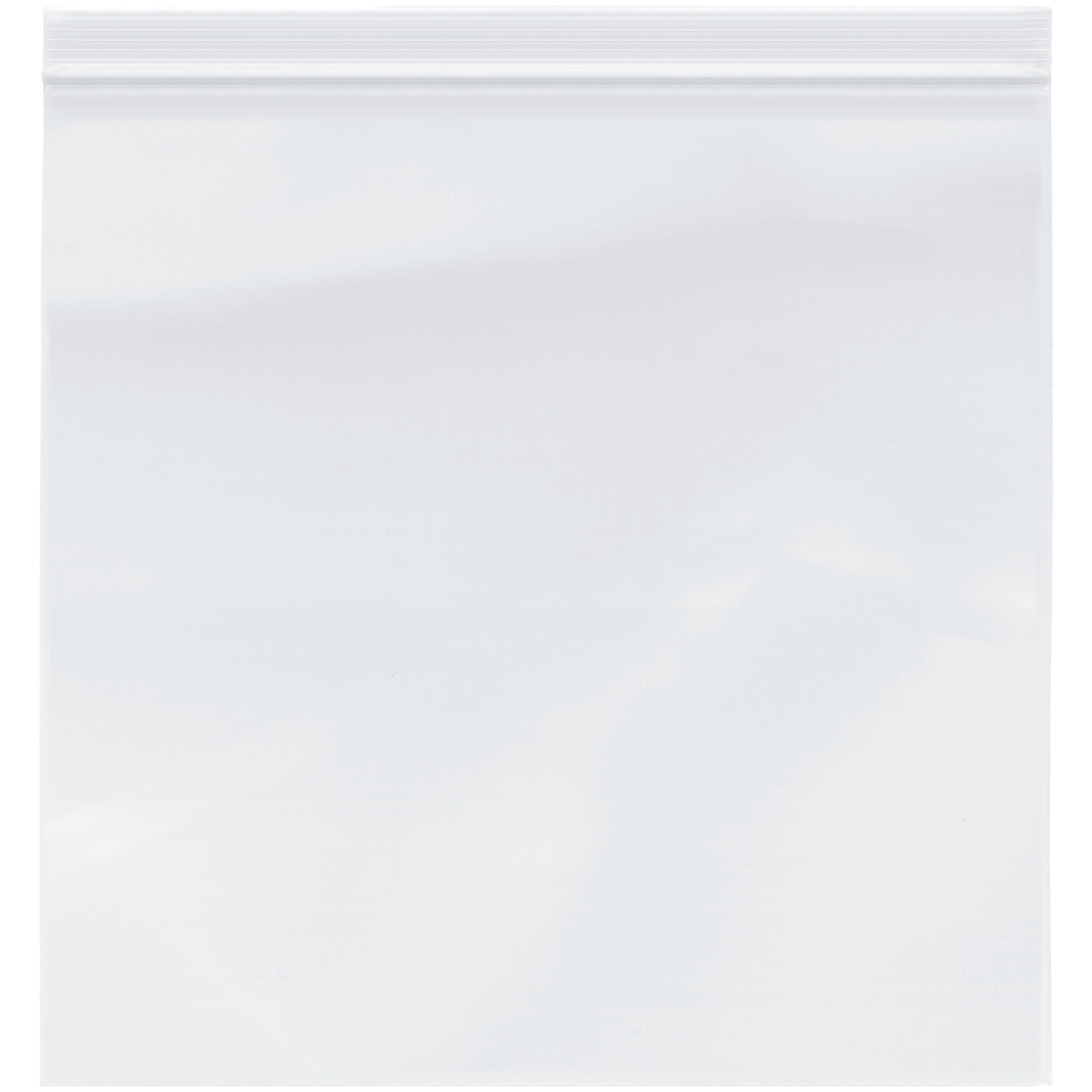 200 Pack 12x12 Inch 6 Mil Heavy Duty Zipper Resealable Plastic Bags for Industrial Storage, Organizing & Shipping - Durable Clear Poly Bags for Parts, Crafts, Food & More