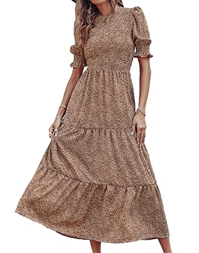 Dot Apricot Brown
