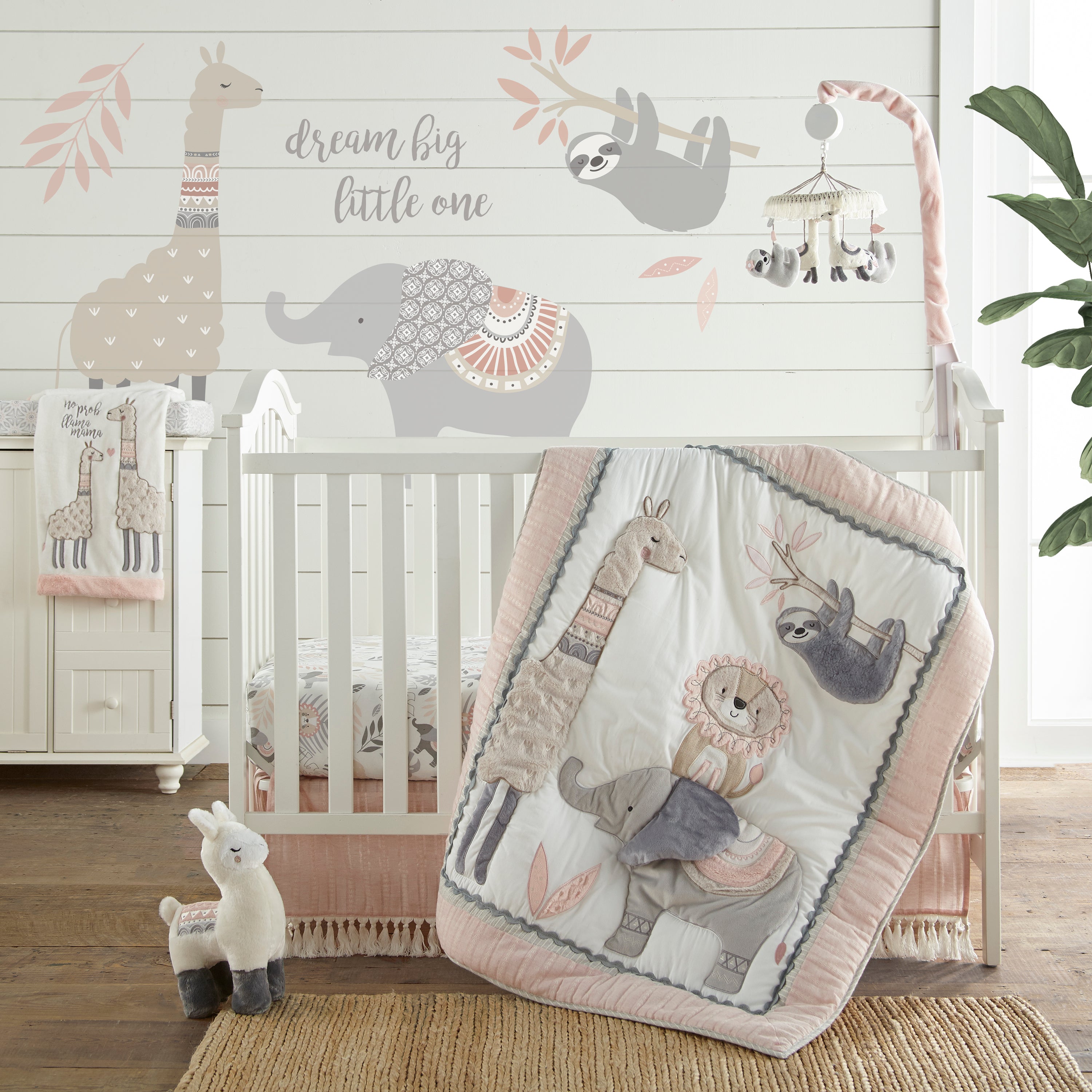 Imani Fitted Crib Sheet Set of 2 - Soft Baby Crib Sheets for Boys & Girls - Breathable Cotton Nursery Bedding - Perfect for Newborns, Toddlers & Daycare Use