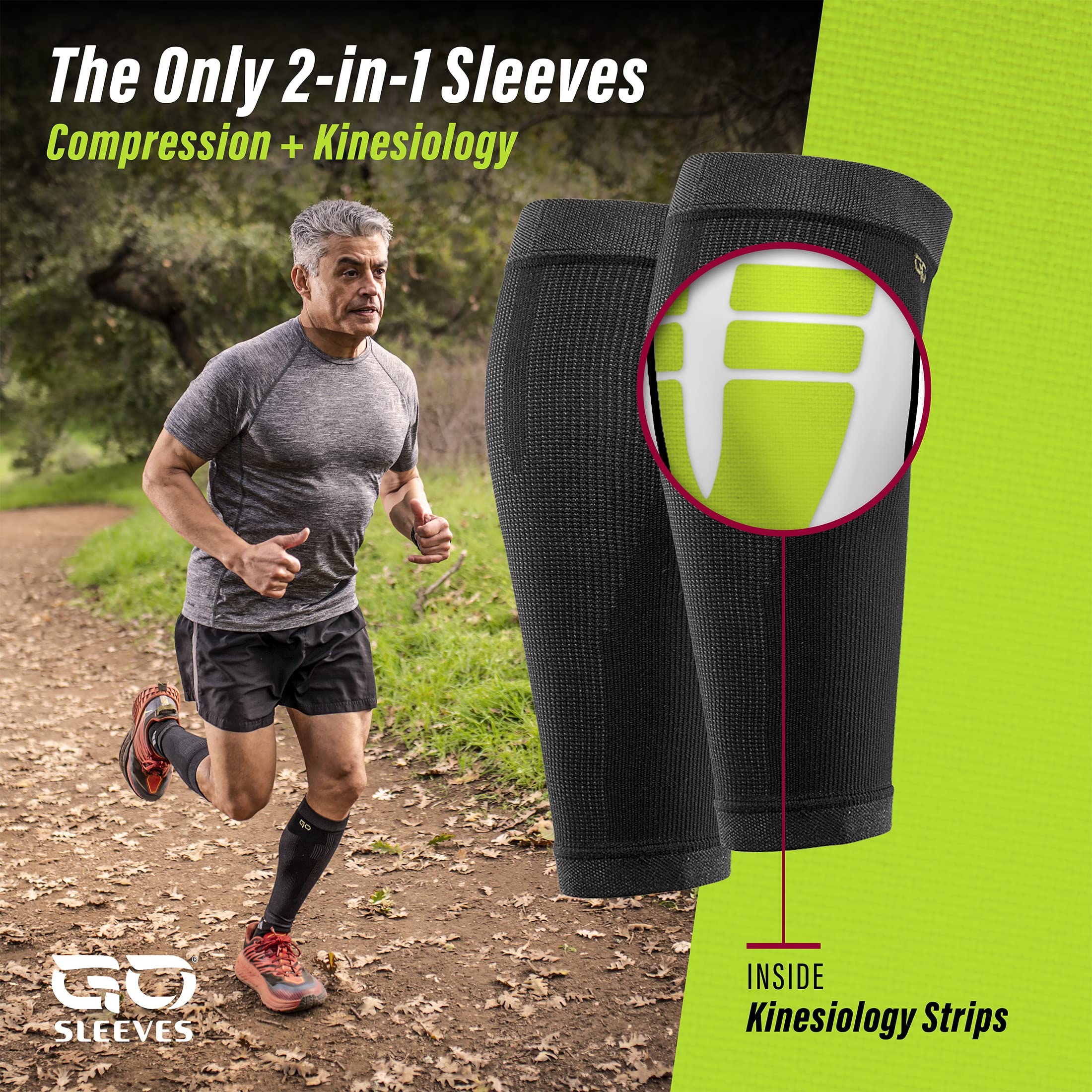 Calf Compression Sleeves for Shin Splints & Restless Legs Relief - Medical Grade Support for Running, Sports & Active Lifestyle - Men & Women (Pair) - Perfect for Marathon Training, Gym Workouts & Post-Exercise Recovery