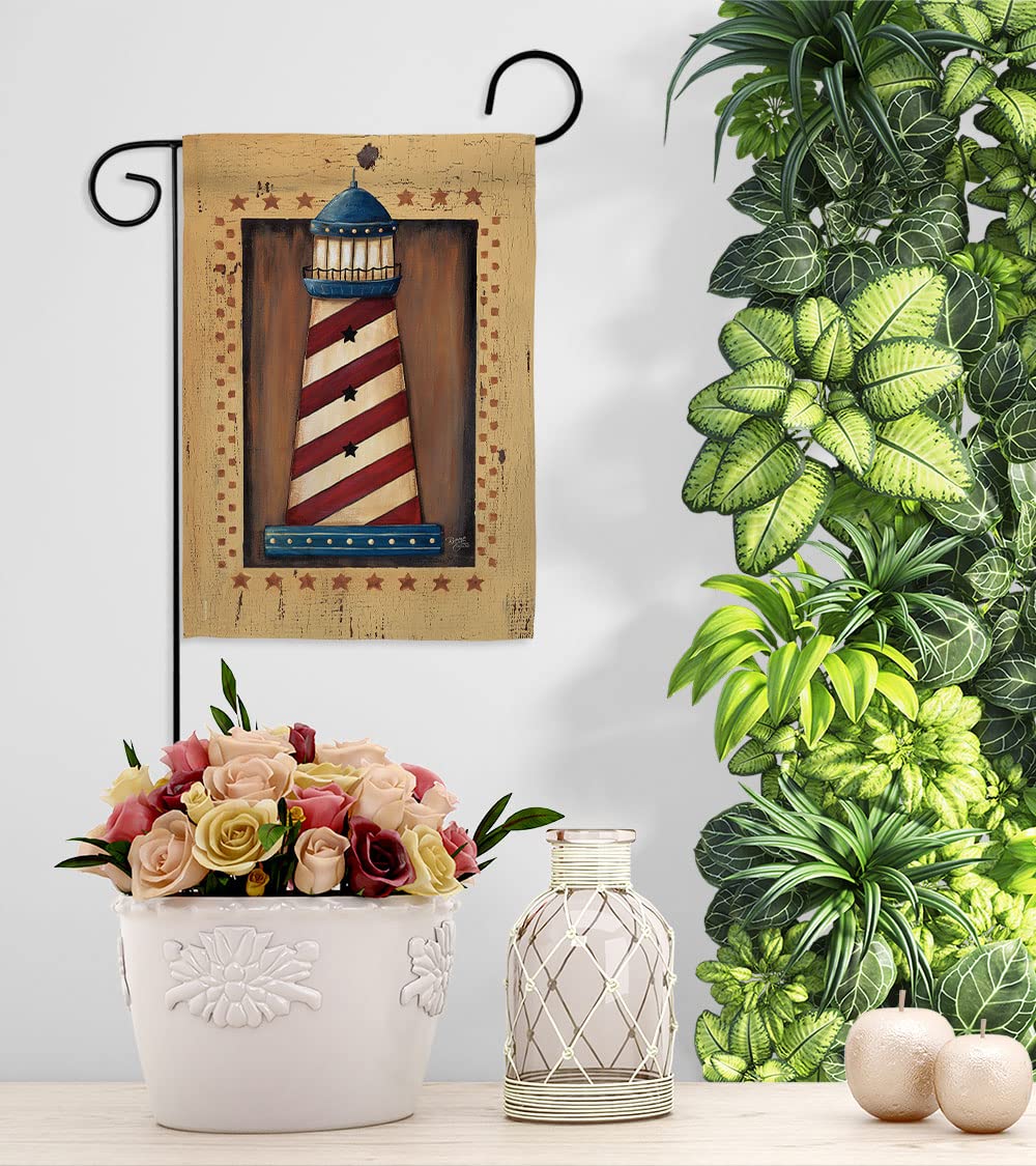Patriotic Lighthouse Flags Set - 28