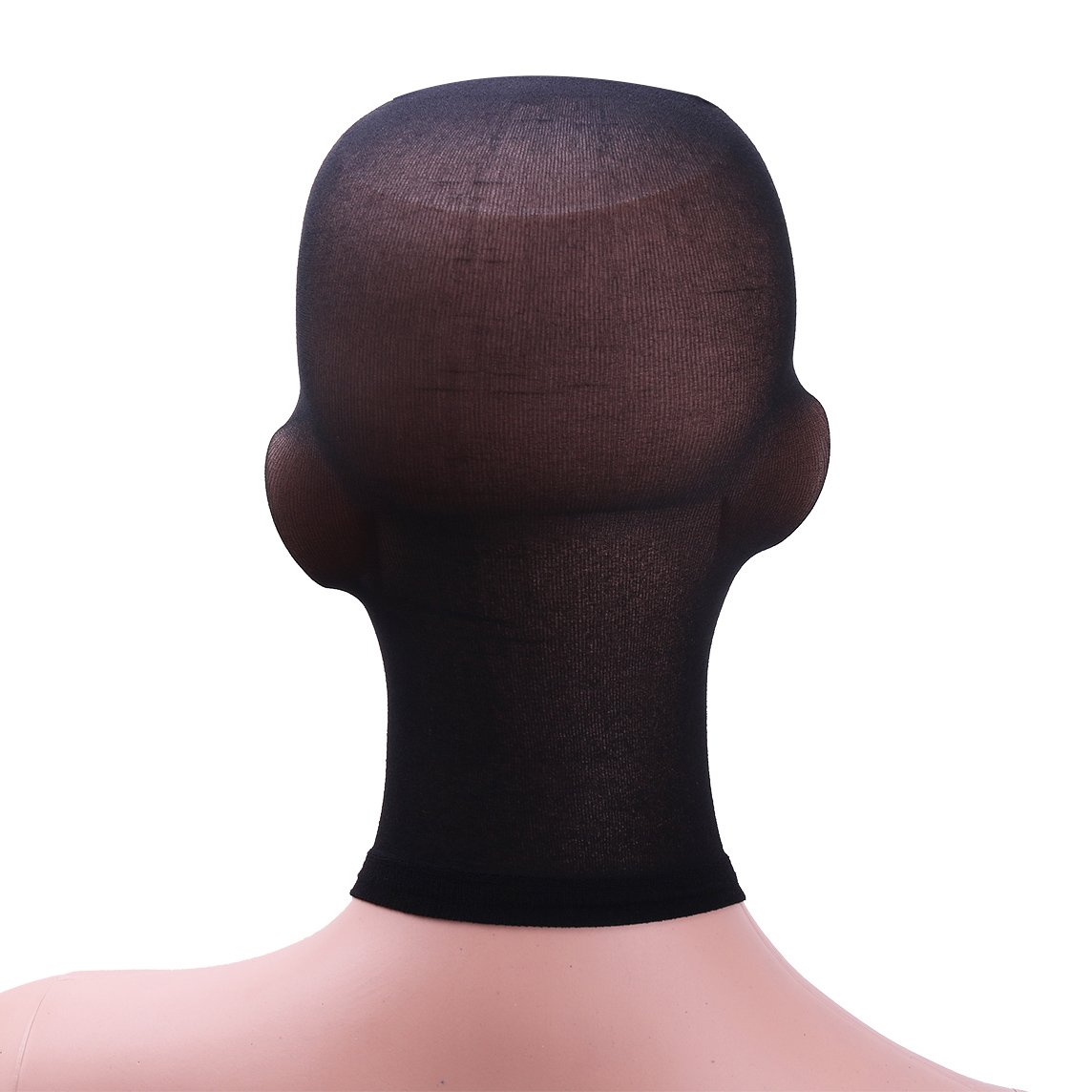 dPois Unisex Mesh Sheer Stockings & Headgear Set - Sexy Role Play Costume for Halloween, Cosplay, and Lingerie Parties